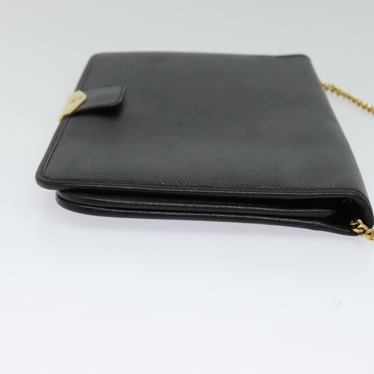 Dior DIOR Chain Shoulder Bag Leather Navy Gold Size ONE SIZE - 5 Thumbnail