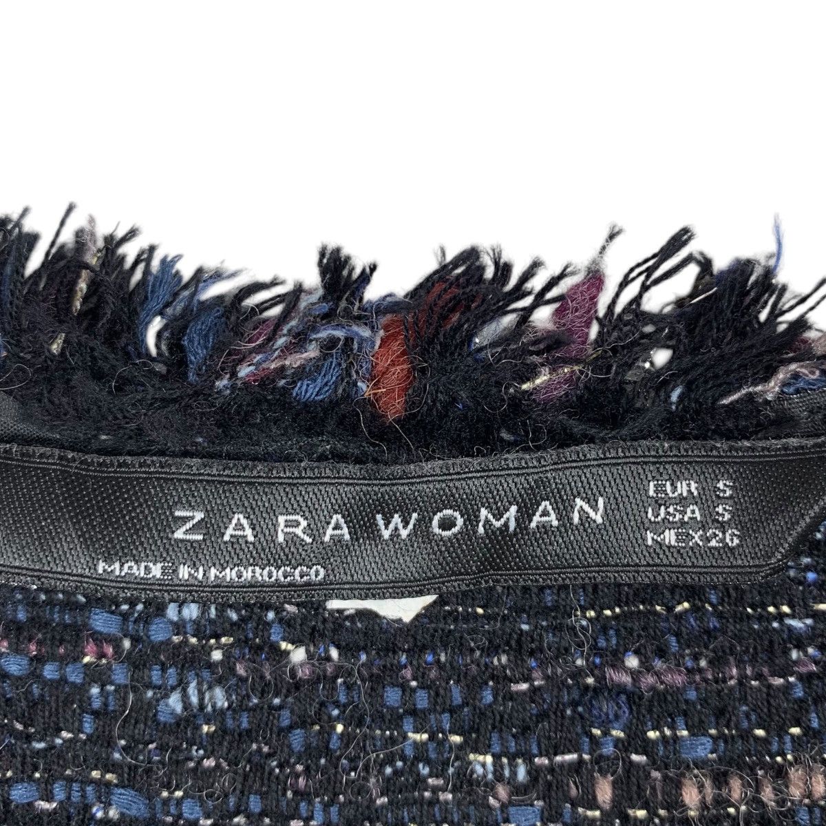Zara ZARA WOMAN Designer Casualwear V-Neck Knitwear Long Sleeve Size S / US 4 / IT 40 - 4 Thumbnail