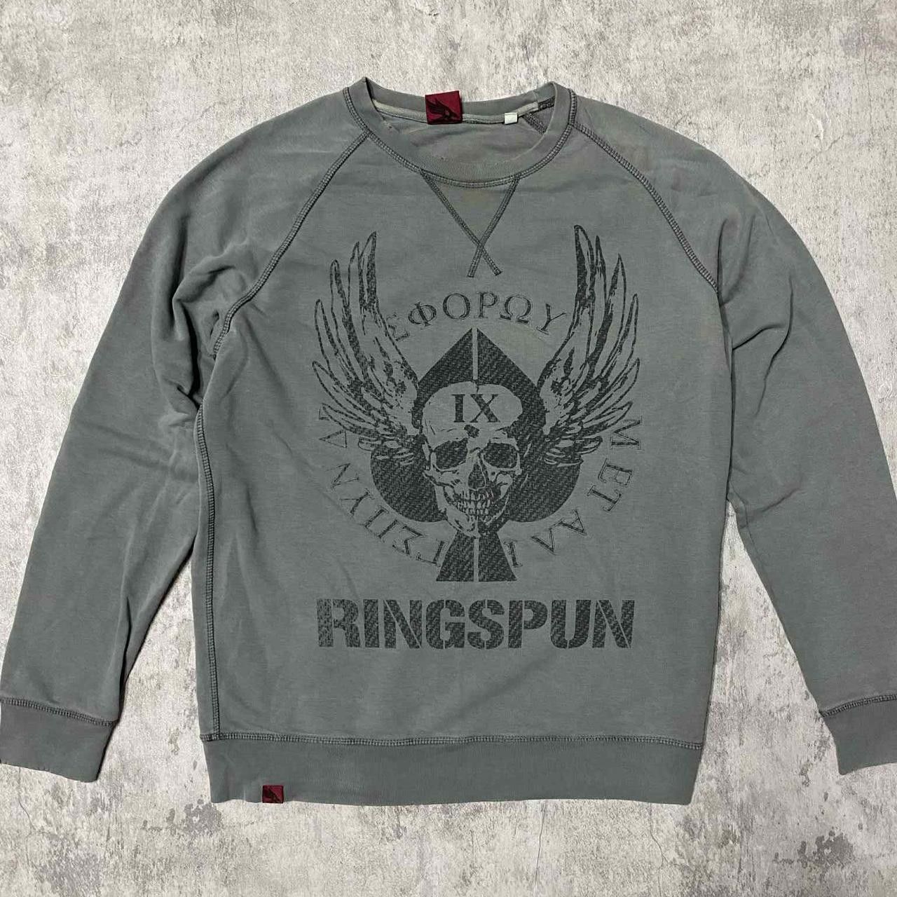Other Grey and black vintage-inspired cotton sweatshirt Size US L / EU 52-54 / 3 - 1 Thumbnail