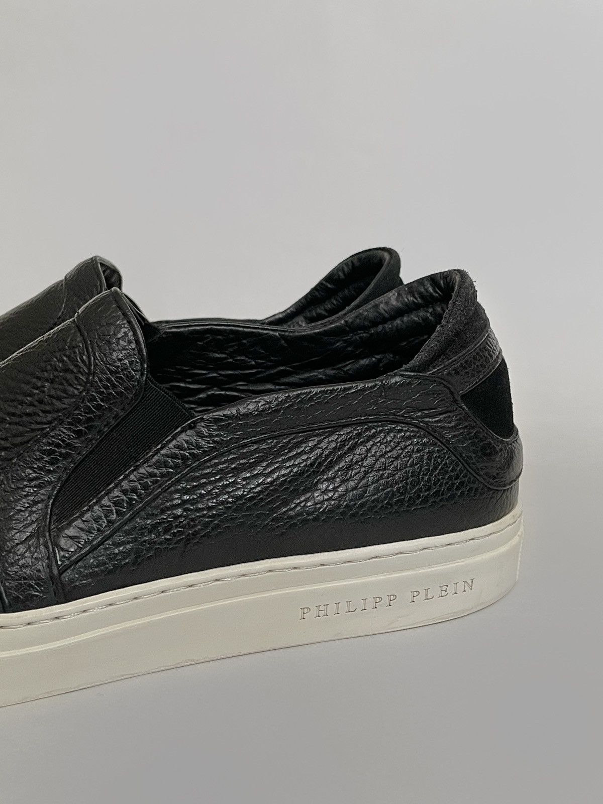 Philipp Plein Philipp Plein skull leather slip on sneakers Size US 8.5 / EU 41-42 - 5 Thumbnail