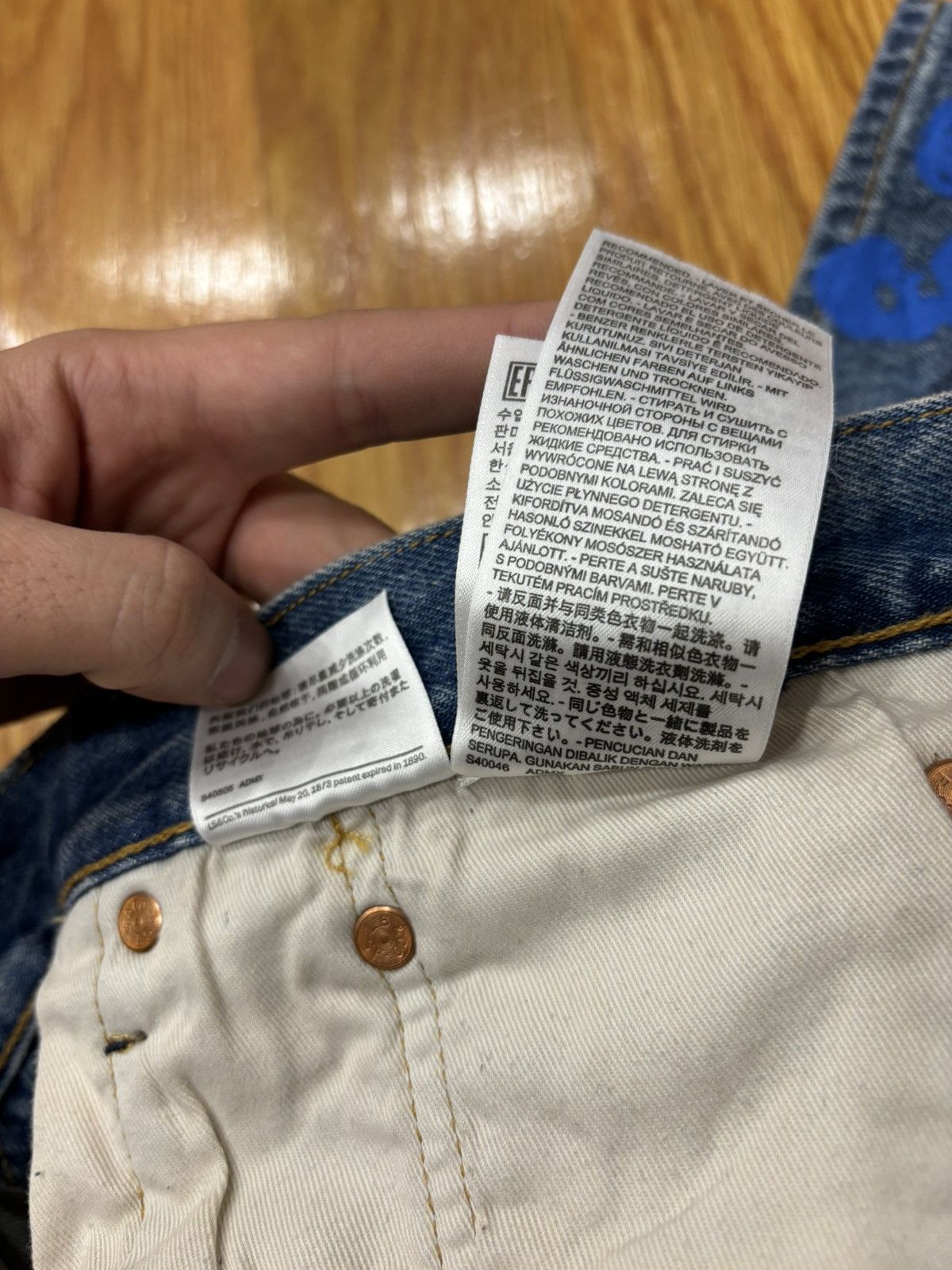 DENIM TEARS Denim tears BSTROY Jeans 32 blue Size US 32 / EU 48 - 9 Thumbnail