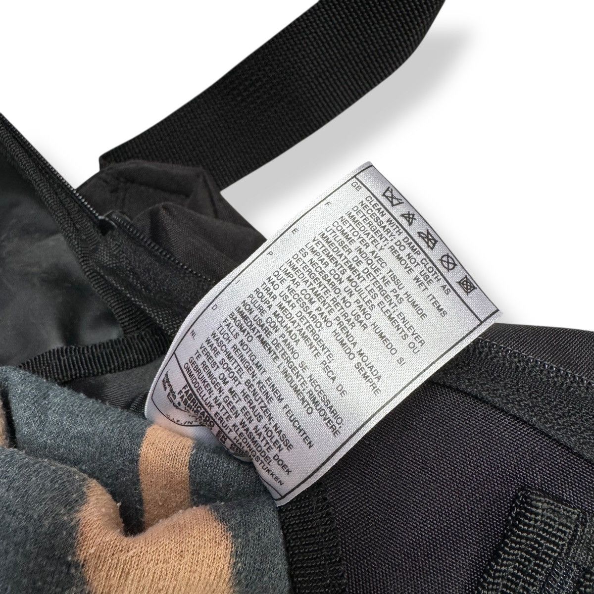 Nike Nike Sling Bag Black Streetwear Vintage Y2K Rare Size ONE SIZE - 9 Thumbnail