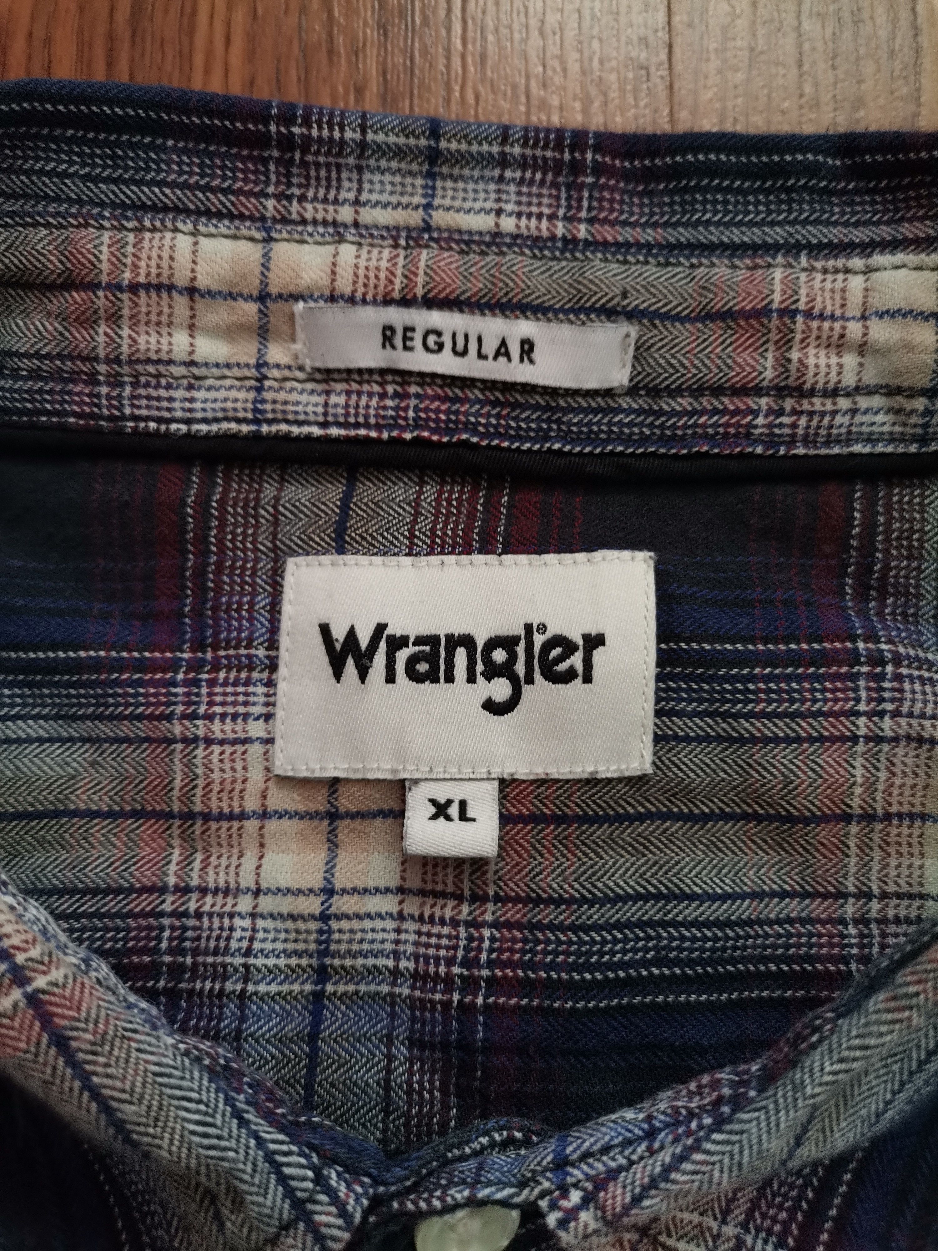 Wrangler Wrangler Checkered Shirt Size US XL / EU 56 / 4 - 3 Thumbnail