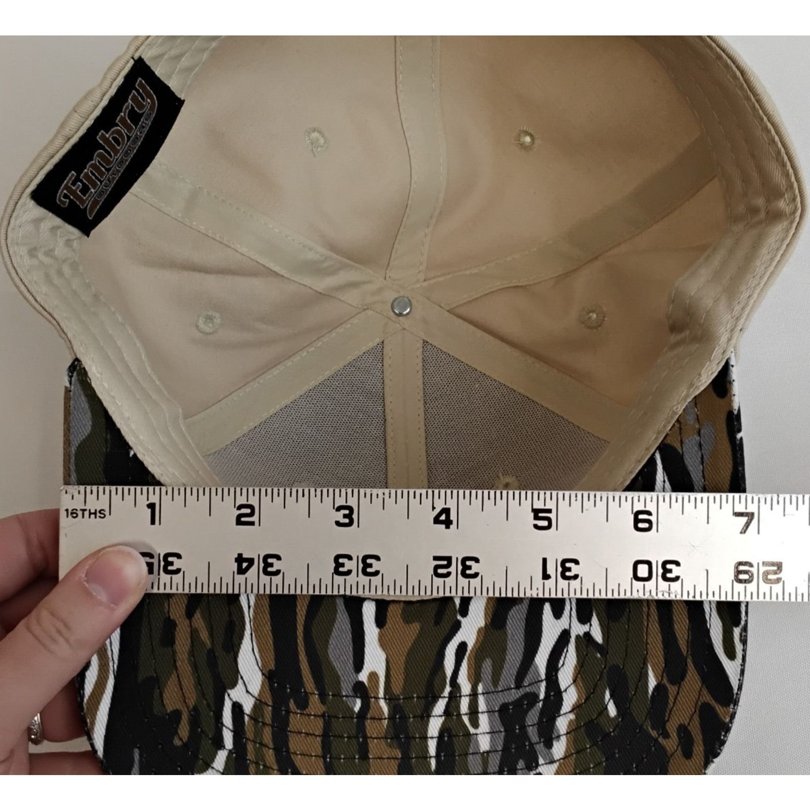 Other Embry Outdoors Snapback Brown Camo Deer Embroidered Dad Hat Size ONE SIZE - 10 Thumbnail