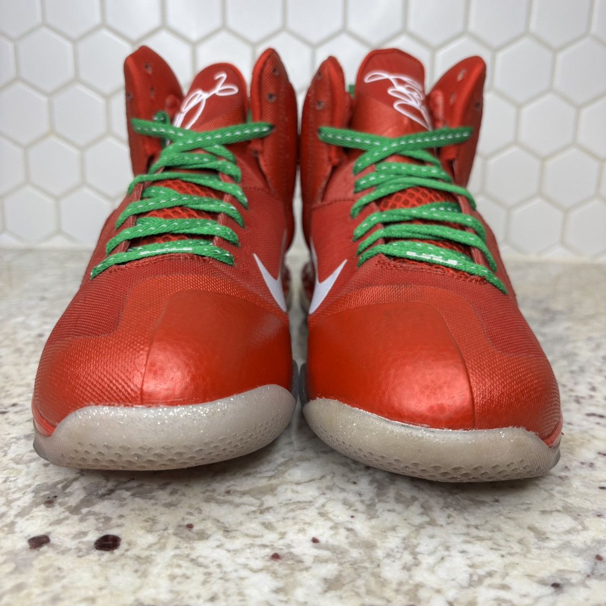 Nike Size 8-Nike LeBron 9 Christmas 2011ICY ❄️VERY CLEAN SHIP ASAP Size US 8 / EU 41 - 3 Thumbnail