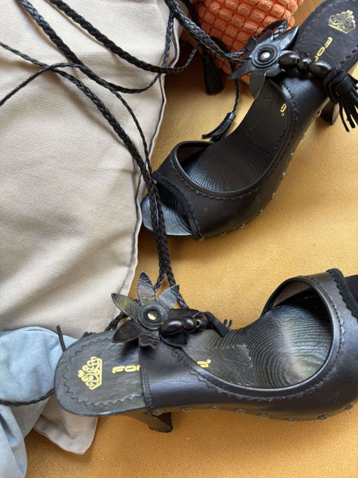 Vintage Fornarina heels Size US 6 / IT 36 - 10 Thumbnail