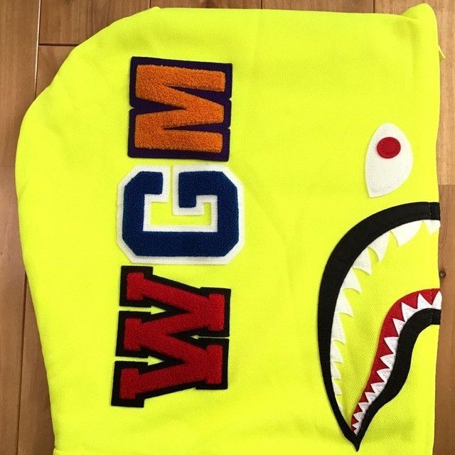 Bape 🔥2XL🔥 BAPE Neon color shark full zip hoodie a bathing ape Size US XXL / EU 58 / 5 - 4 Thumbnail