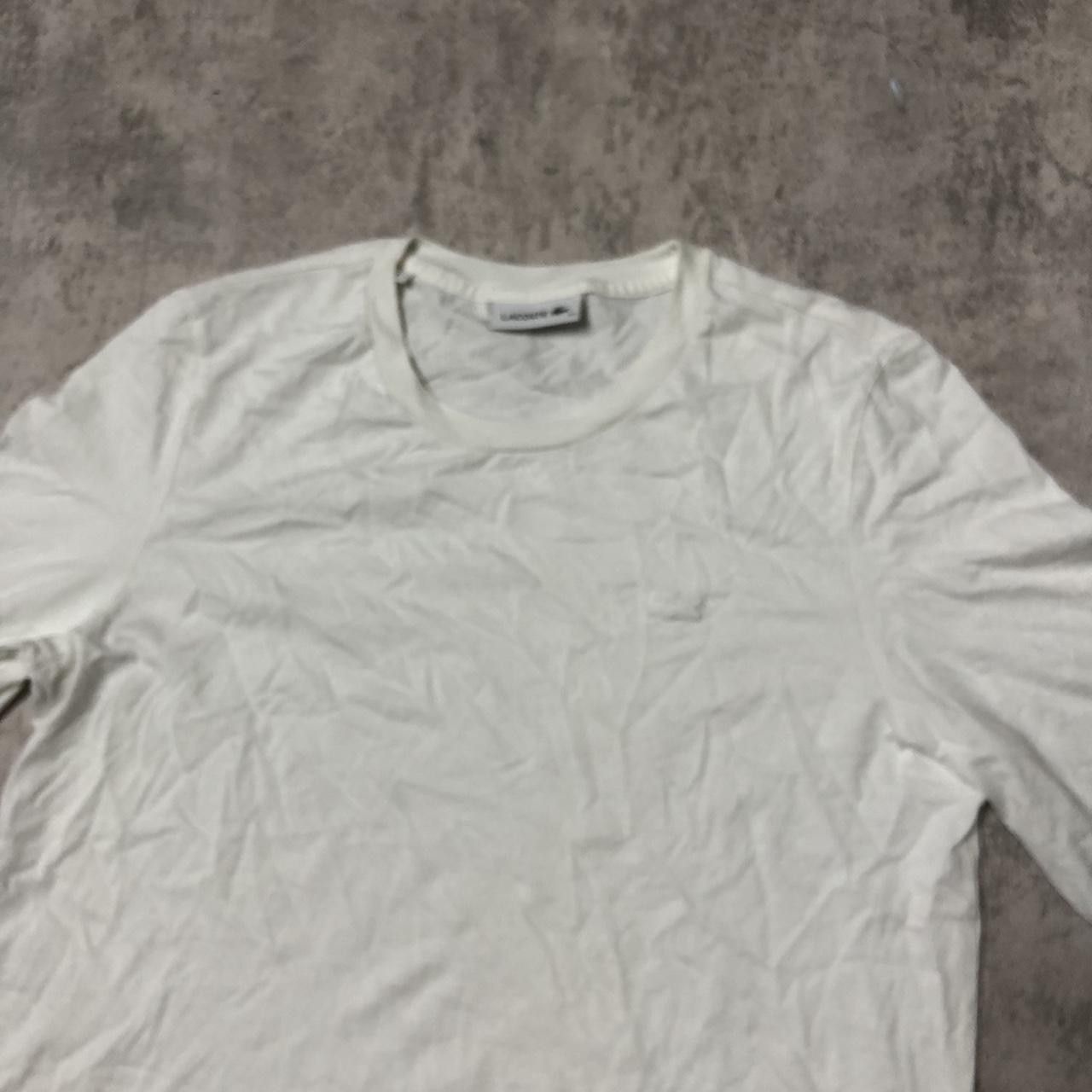 Other White Lacoste T-shirt with a relaxed fit #Lacoste #Tshirt Size US M / EU 48-50 / 2 - 2 Thumbnail