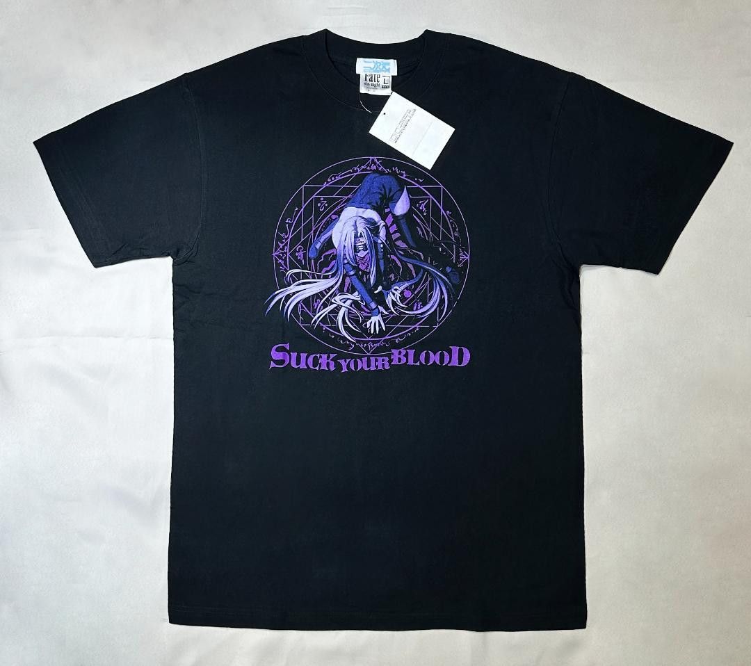 Vintage 初期 00's 新品 COSPA Fate/Stay Night Tシャツ Size US XXS / EU 40 - 1 Thumbnail
