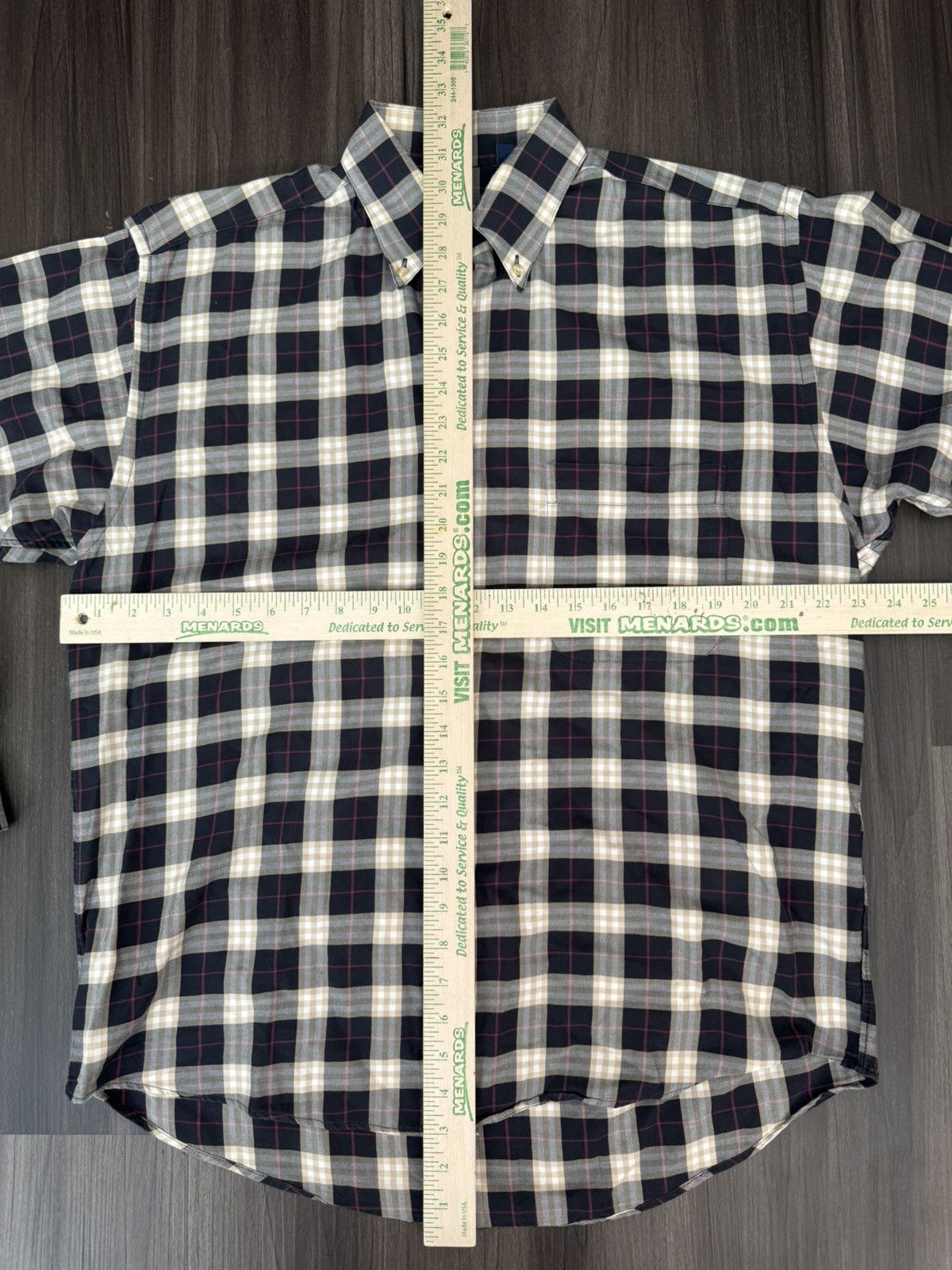 Burberry Burberry London Long Sleeves Button up Plaid Pocket Size US M / EU 48-50 / 2 - 5 Thumbnail