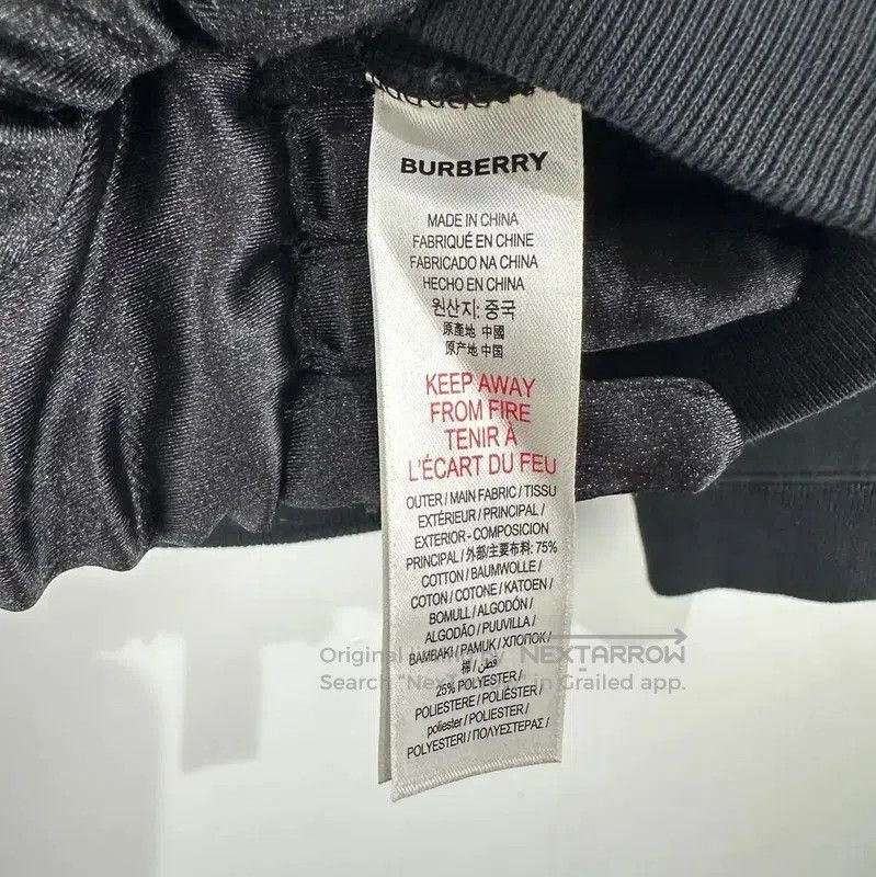 Burberry Burberry Black Cotton Graphic Sweatshirt. Size L / US 10 / IT 46 - 5 Thumbnail