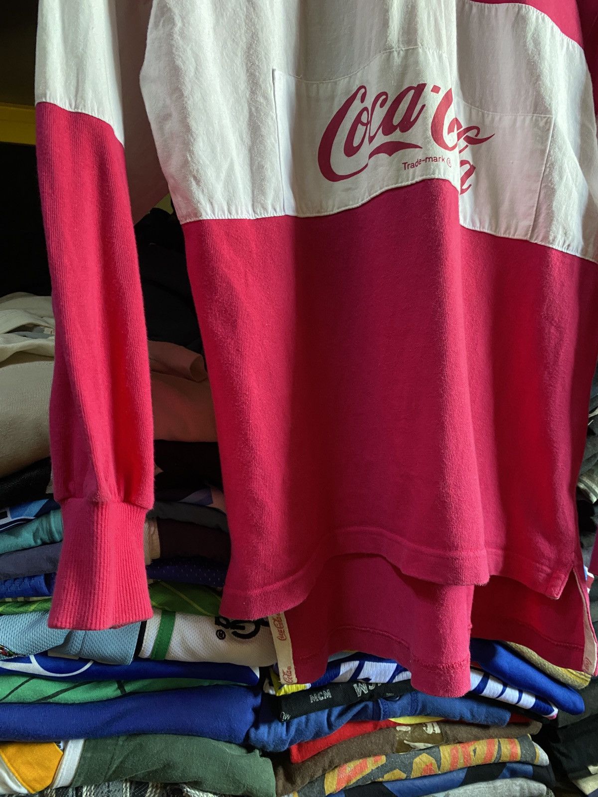 Coca Cola × Vintage Vintage 90s Coca Cola longsleeve Shirt Size US M / EU 48-50 / 2 - 5 Thumbnail