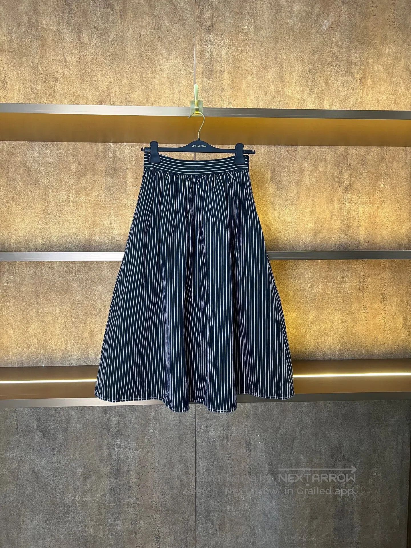 Dior Dior Linen Stripe Skirt| Size XS / US 0-2 / IT 36-38 - 1 Thumbnail