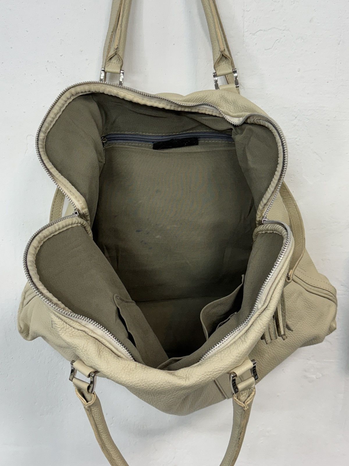 Japanese Brand Vintage y2k Archive Bag Real Leather Size ONE SIZE - 7 Thumbnail
