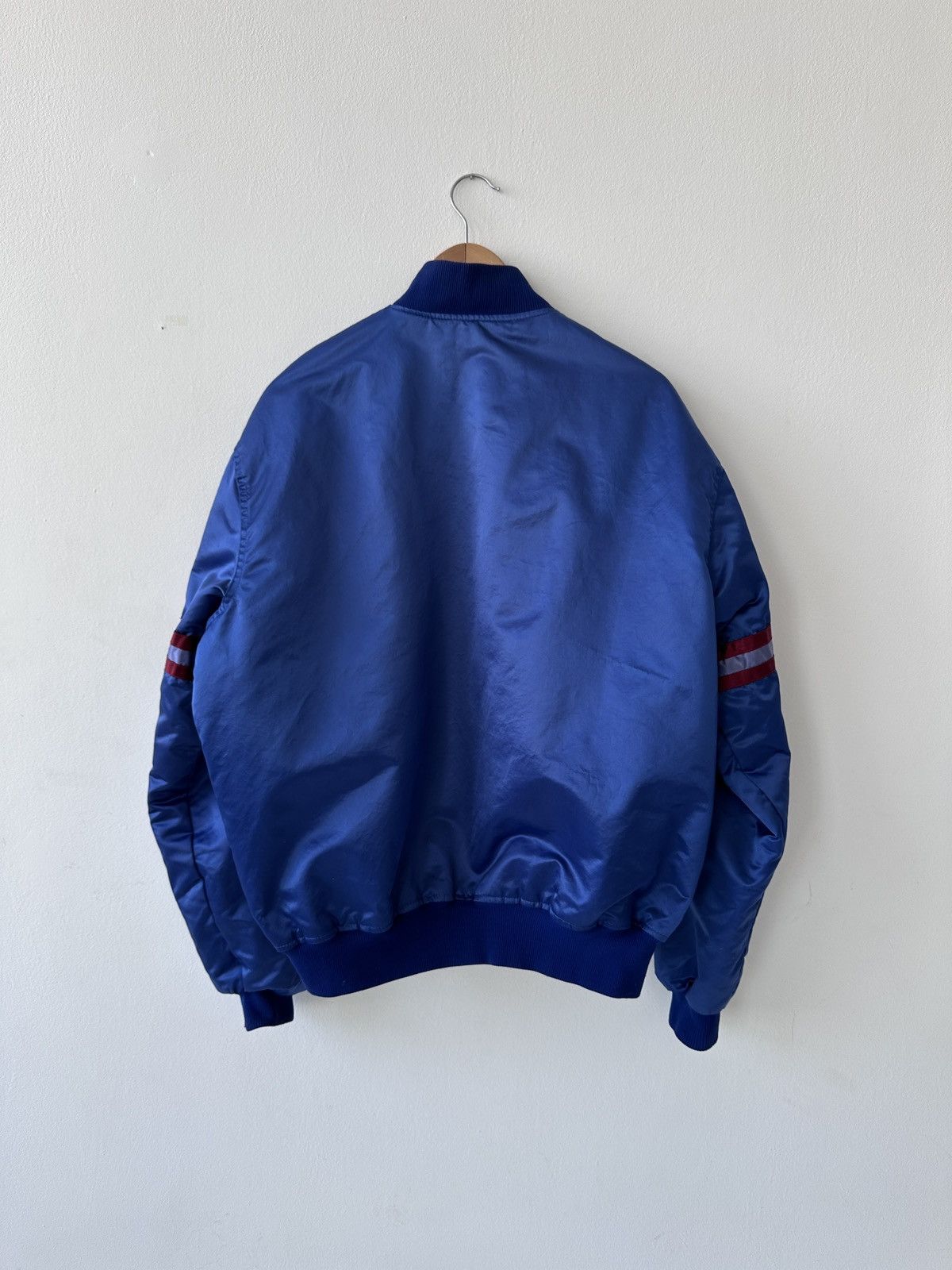 NFL × Starter New York Giant 80s Varsity Bomber Jacket Vintage Starter NFL Size US XL / EU 56 / 4 - 8 Thumbnail
