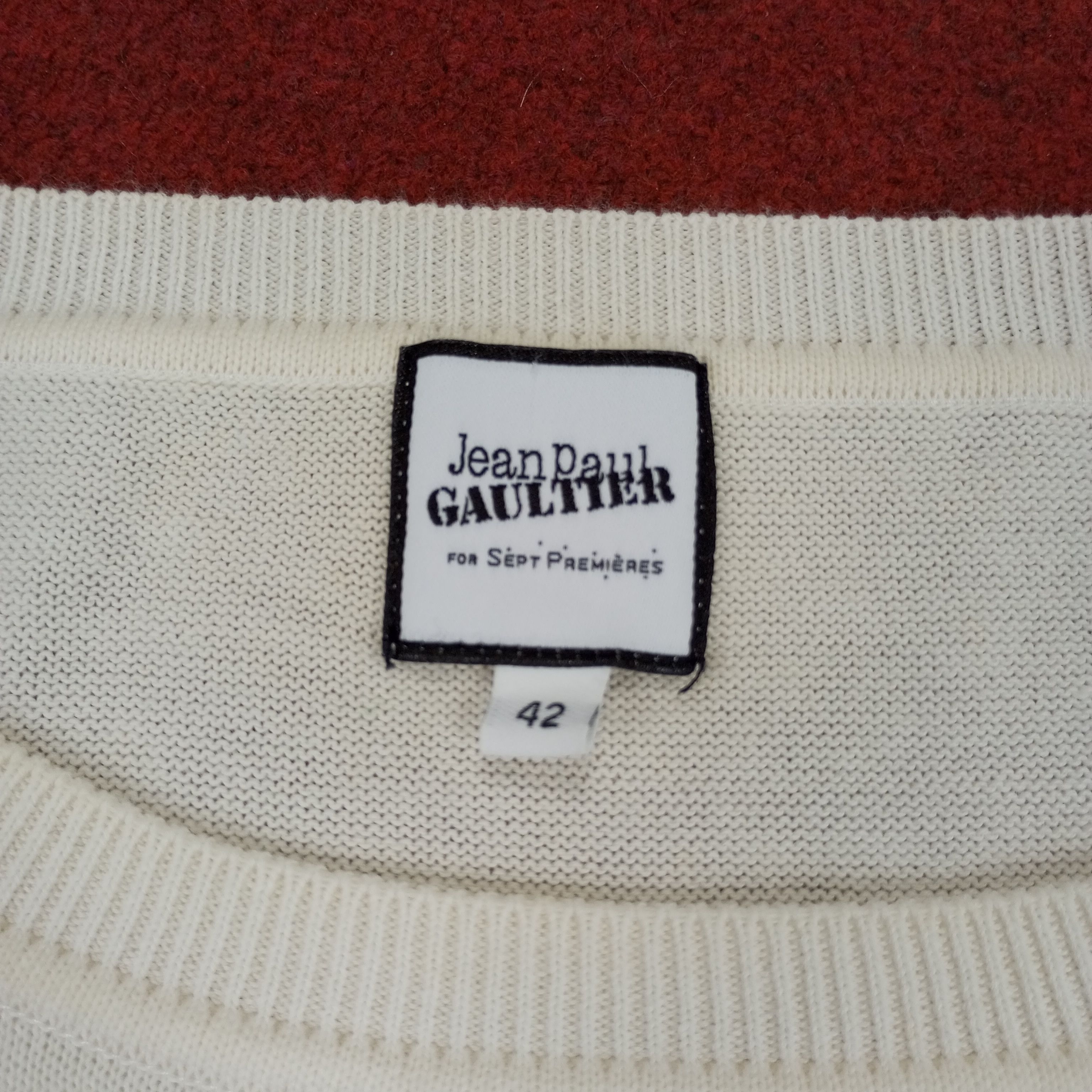 Designer × Jean Paul Gaultier × Vintage Jean Paul Gaultier Fashion Style Tshirt Size M / US 6-8 / IT 42-44 - 4 Thumbnail