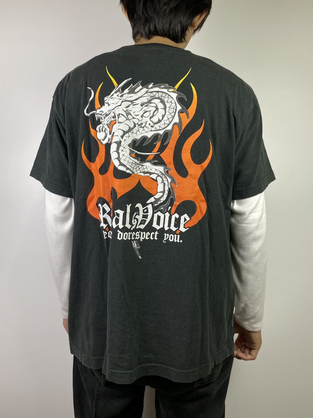Hysteric Glamour japanese brand strange heaven dragon fire y2k tee Size US L / EU 52-54 / 3 - 3 Thumbnail