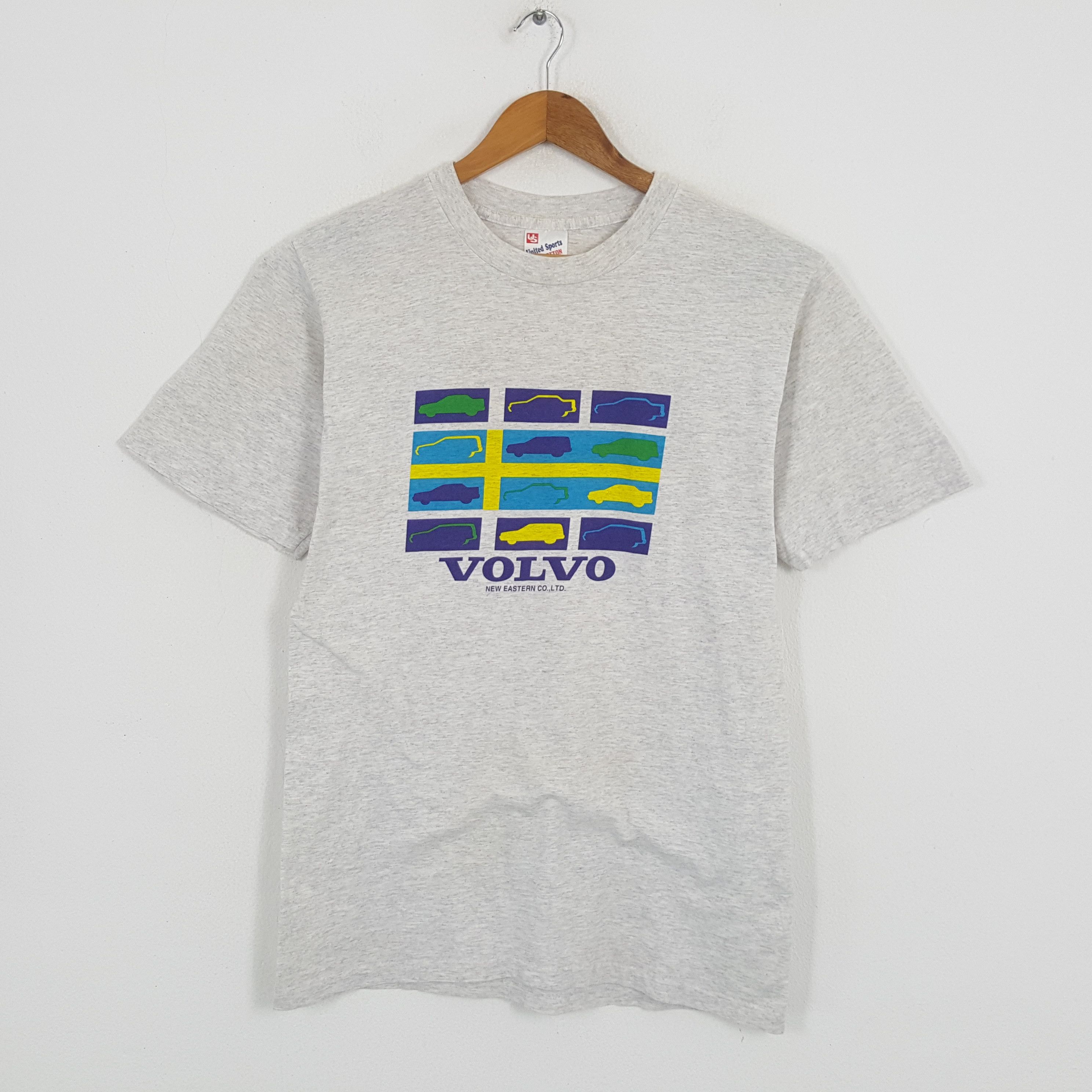 Adidas × Sergio Tacchini × Vintage Vintage VOLVO ADIDAS SERGIO TACCHINI Sportswear T-Shirts Size US M / EU 48-50 / 2 - 1 Thumbnail