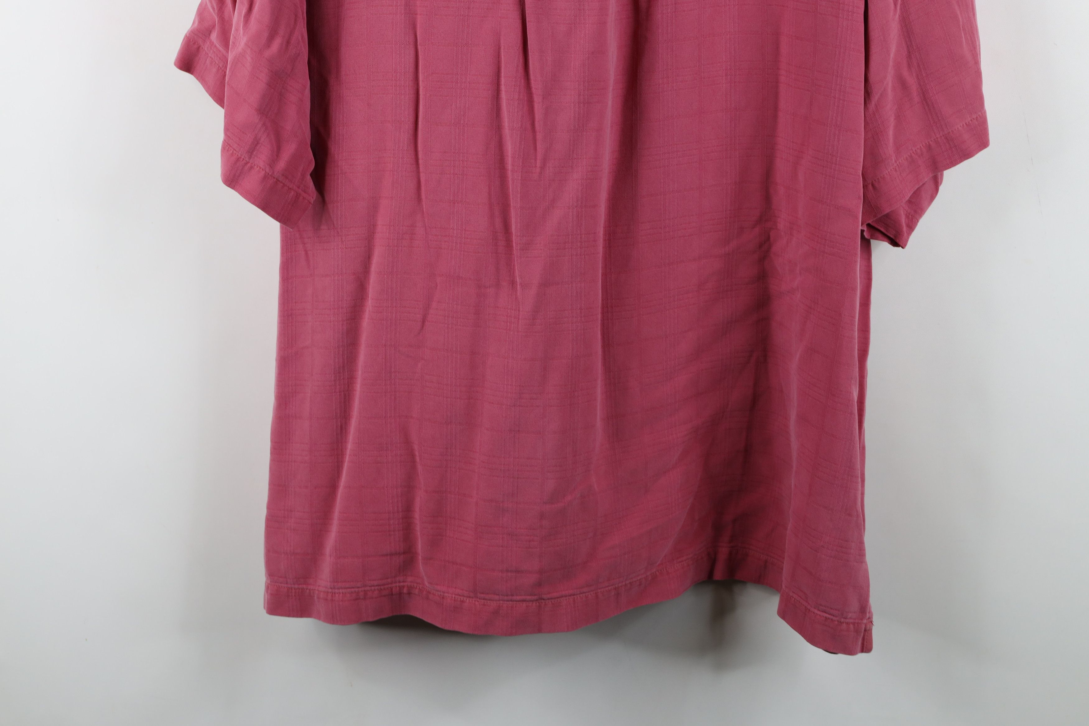 Tommy Bahama Vintage 90s Tommy Bahama Loop Collar Camp Button Shirt Red Size US XL / EU 56 / 4 - 14 Thumbnail