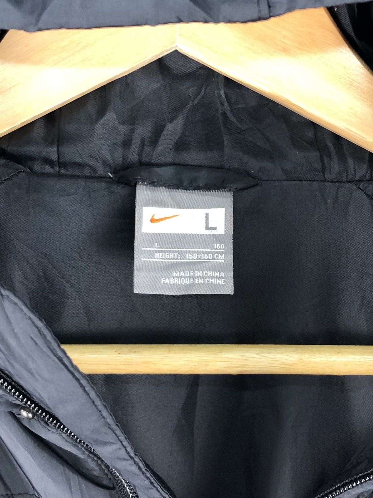 Nike × Vintage Vintage Y2K Nike Swoosh Logo Parka Puffer Jacket Size US S / EU 44-46 / 1 - 9 Thumbnail