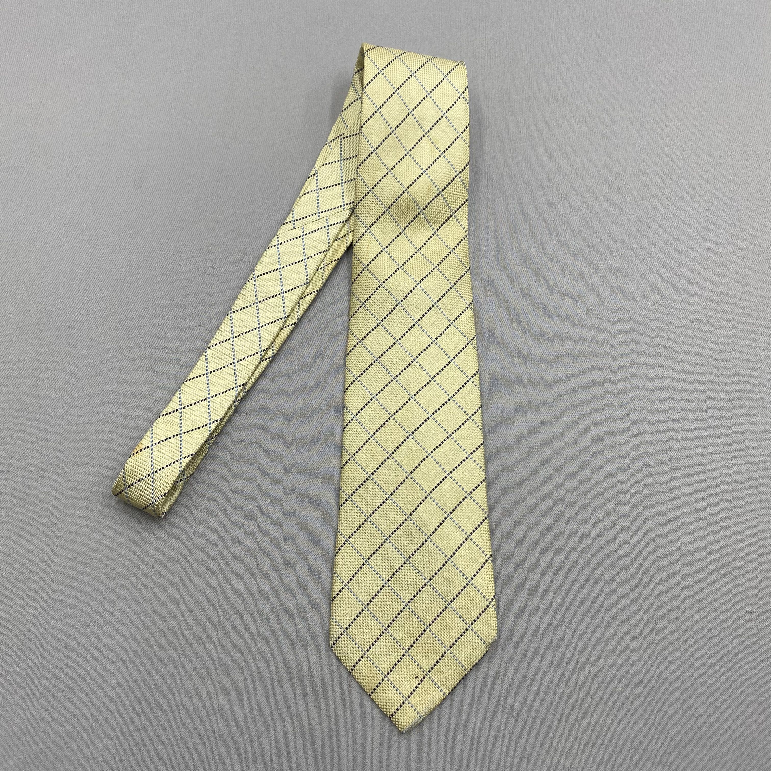Aquascutum Vintage Aquascutum SILK Necktie Cravate Pure Silk Neck Tie Size ONE SIZE - 4 Thumbnail