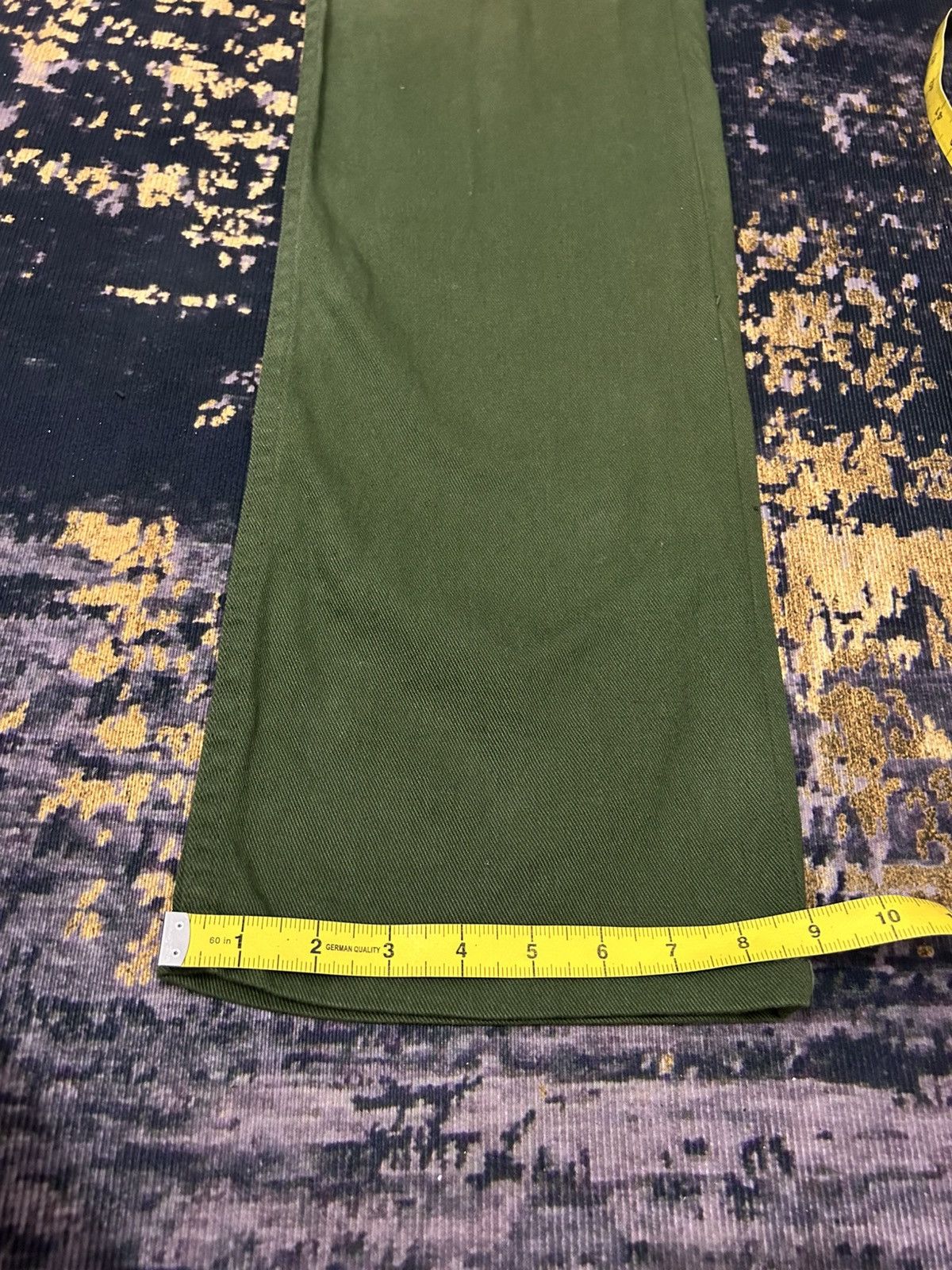 Filson Filson Army Green Sun Faded Pants Size US 33 - 19 Thumbnail