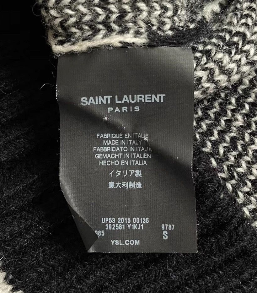 Saint Laurent Paris Saint Laurent Paris Geometric Sweater Size US S / EU 44-46 / 1 - 5 Thumbnail