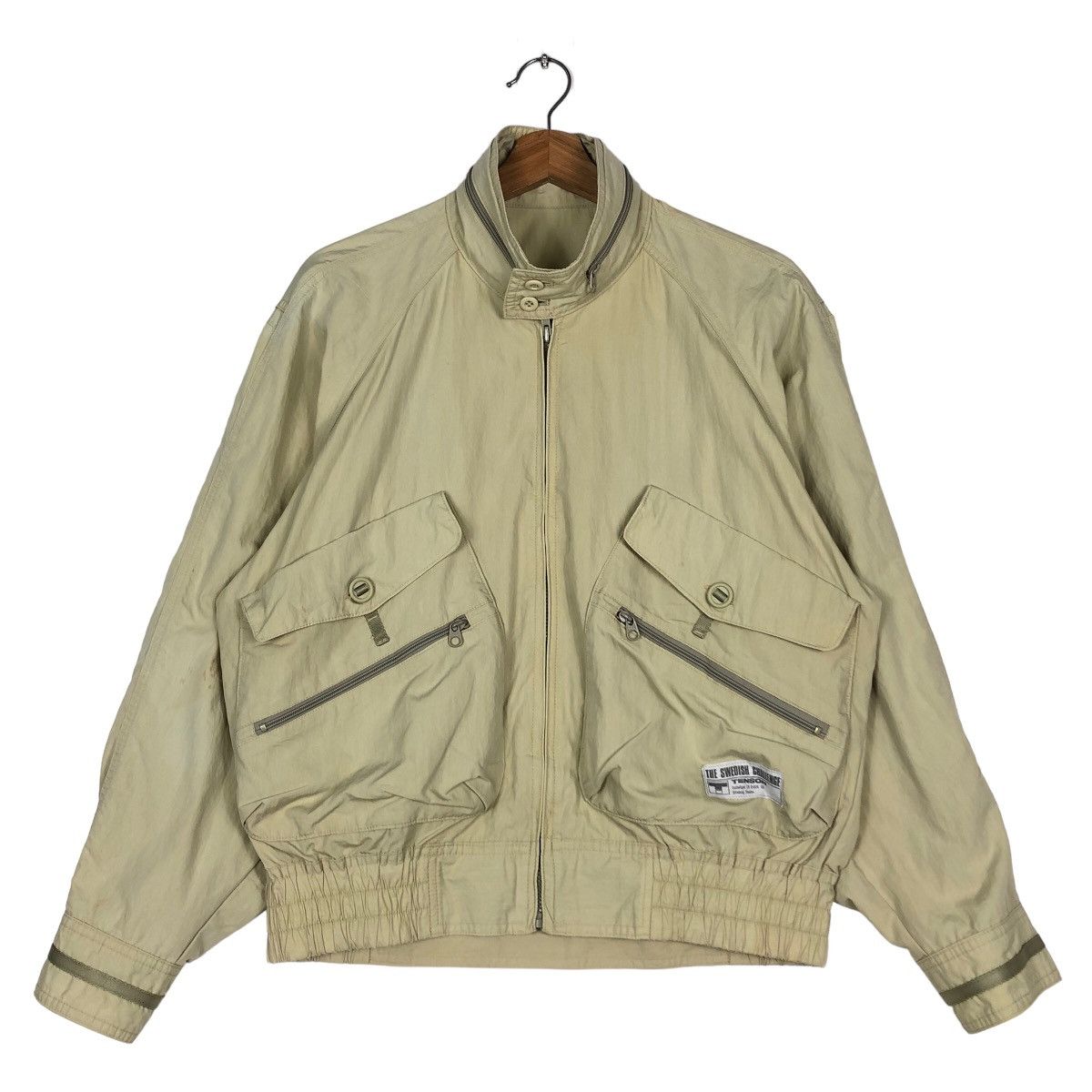 Japanese Brand 🔥Vintage Bomber Jacket The Swedish Tenson Issey Miyake Size US M / EU 48-50 / 2 - 1 Thumbnail