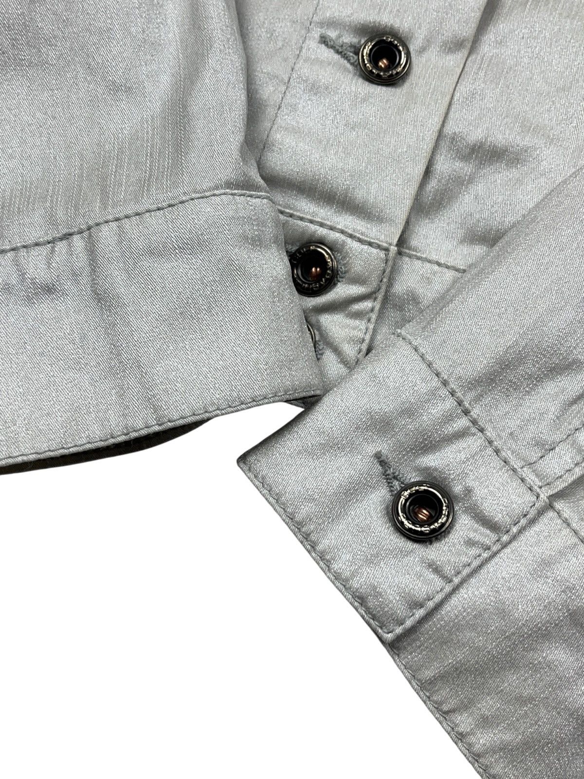 Parasuco Vintage Parasuco Cult Metallic Jacket Button Up Studded y2k Size S / US 4 / IT 40 - 12 Thumbnail