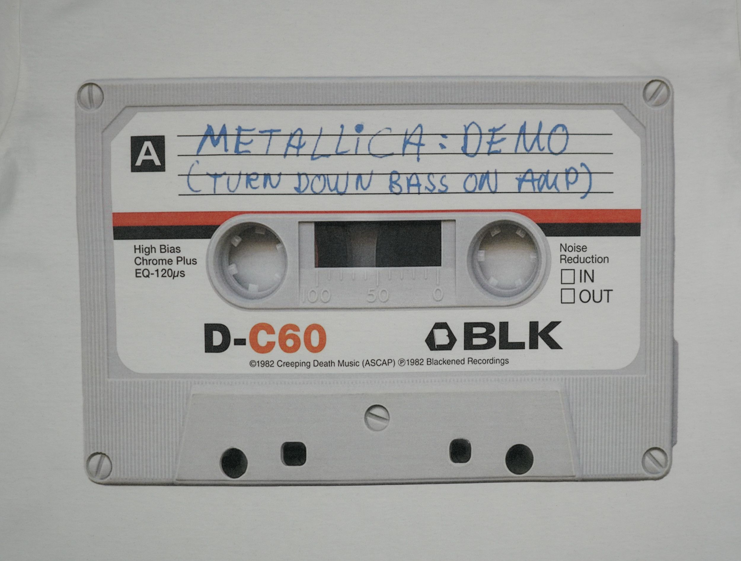 Band Tees × Vintage Vintage Metallica Demo Cassette T Shirt Size US XL / EU 56 / 4 - 2 Thumbnail