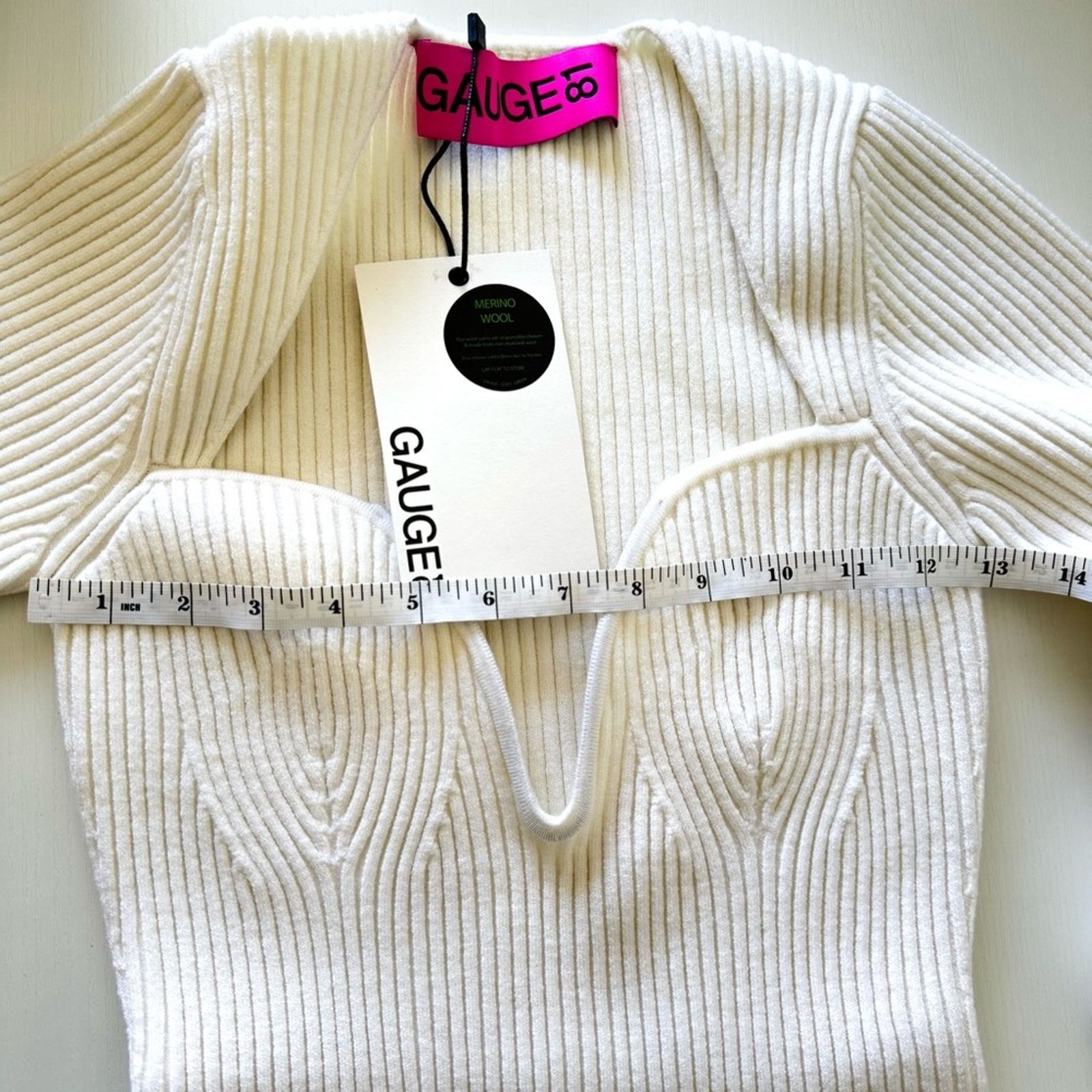 GAUGE81 NWT! Gauge81 Mija Wool-Blend Mini Dress, Size M Size M / US 6-8 / IT 42-44 - 8 Thumbnail