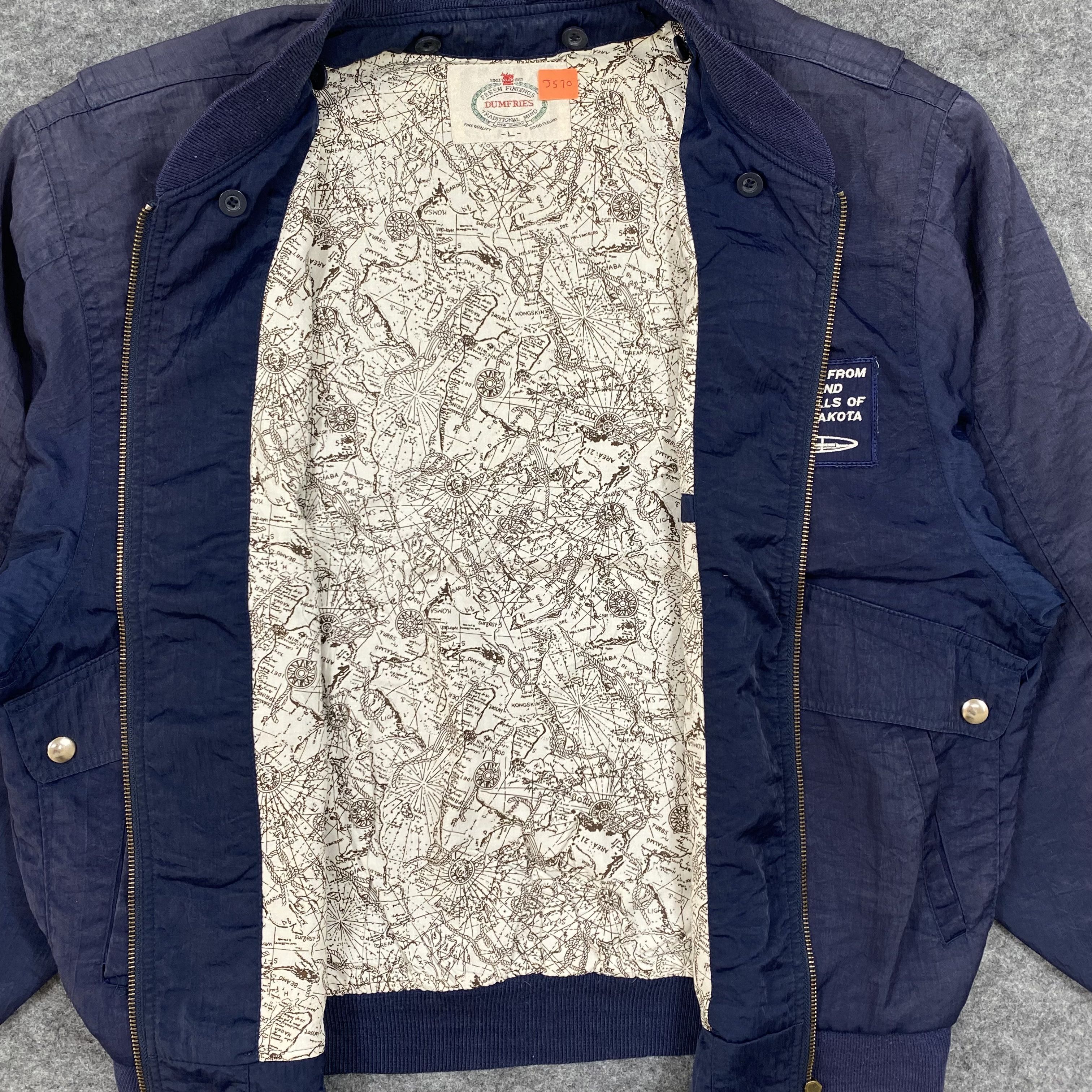 Issey Miyake Vintage 90s Dumfries Fresh Findings Bomber Jacket-J570 Size US L / EU 52-54 / 3 - 3 Thumbnail