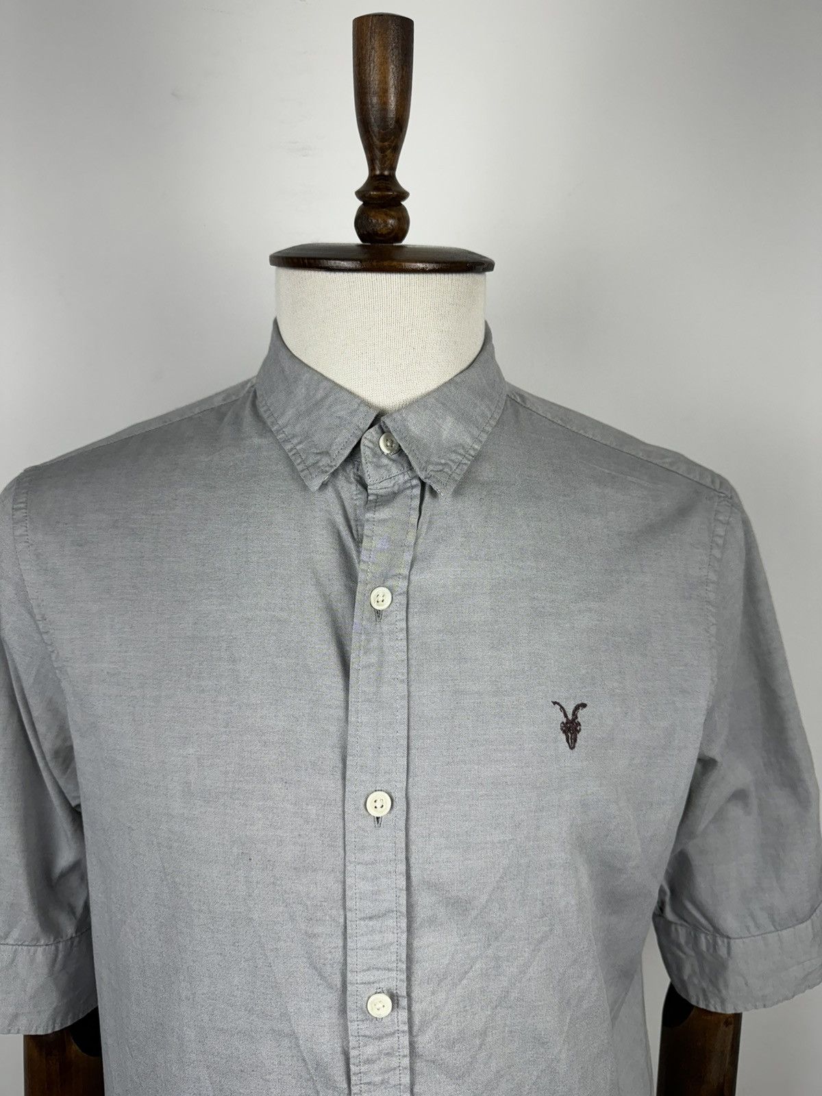 Allsaints Men’s Allsaints Redondo Short Sleeve Shirt size M Size US M / EU 48-50 / 2 - 2 Thumbnail
