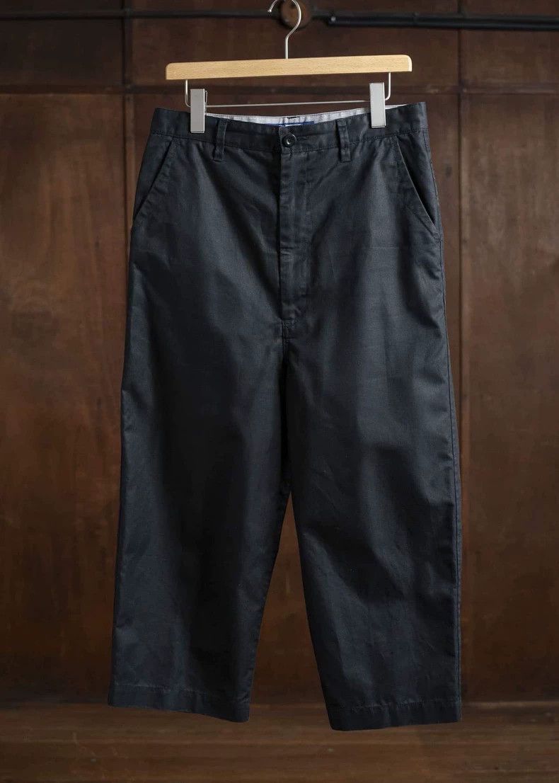 Junya Watanabe Junya Watanabe Black Cropped Pants Size US 26 / EU 42 - 1 Thumbnail