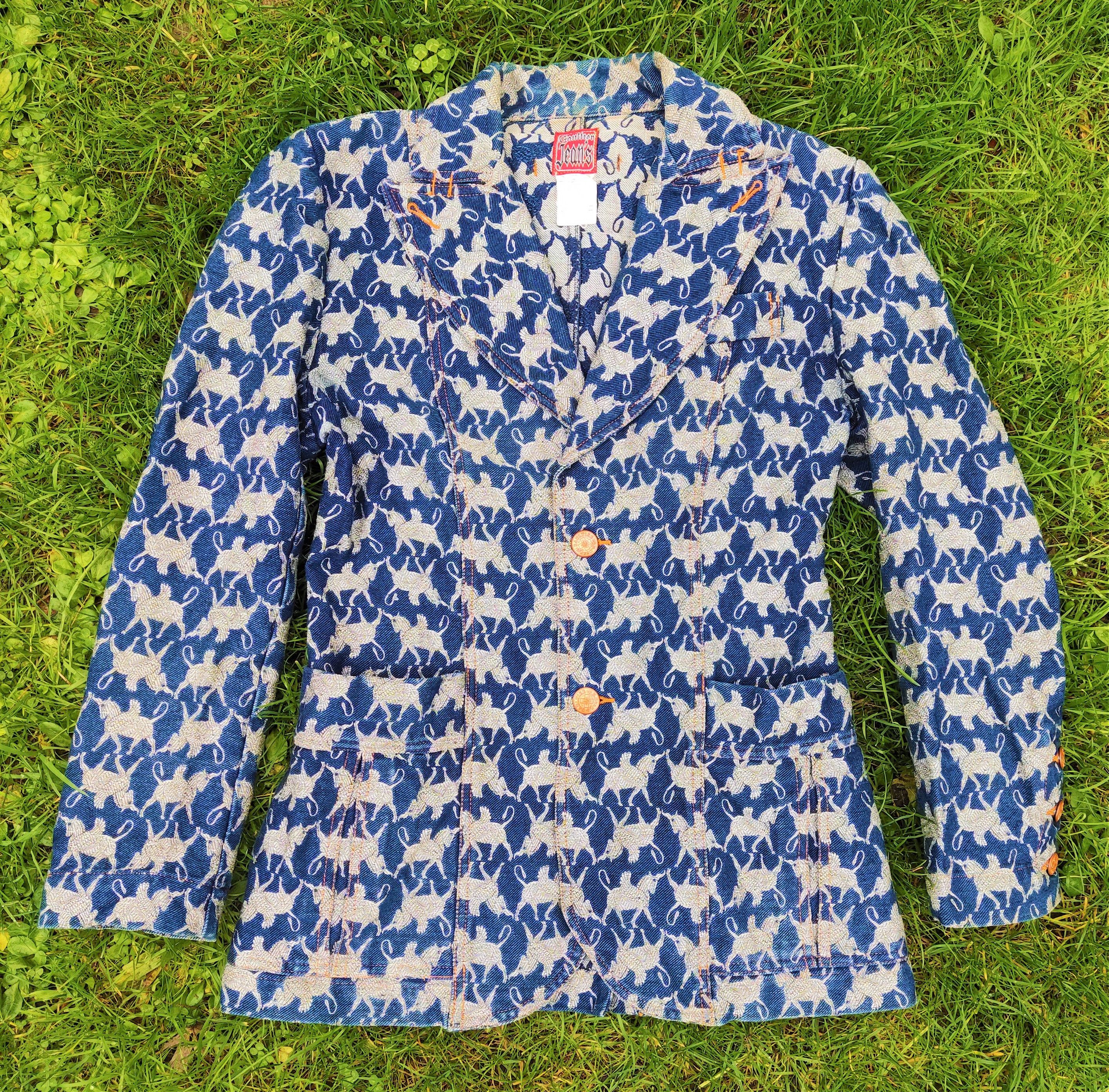Jean Paul Gaultier Jean Paul Gaultier Bull Pegasus Maori 1994 Jacket Blazer Size US S / EU 44-46 / 1 - 2 Thumbnail