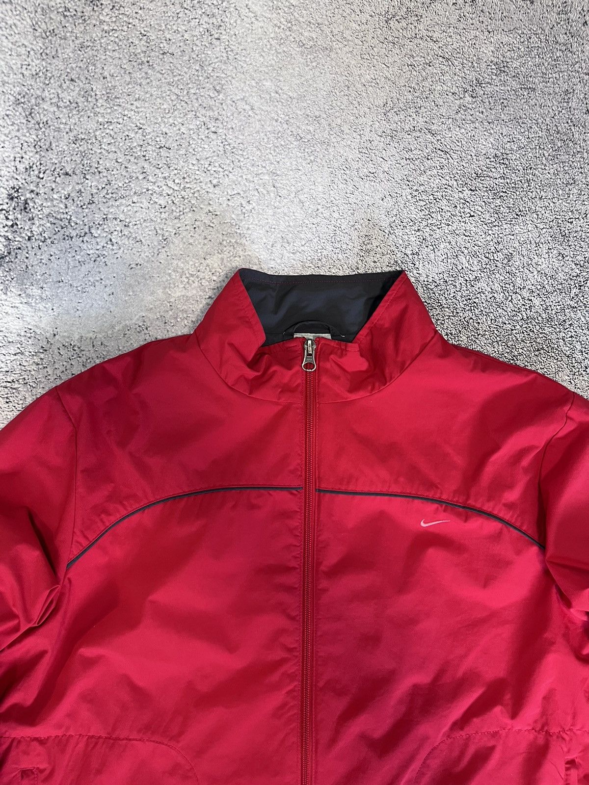 Nike Nike Women Jacket Track Hoodie Full Zip Vintage Nylon Logo Size L / US 10 / IT 46 - 2 Thumbnail