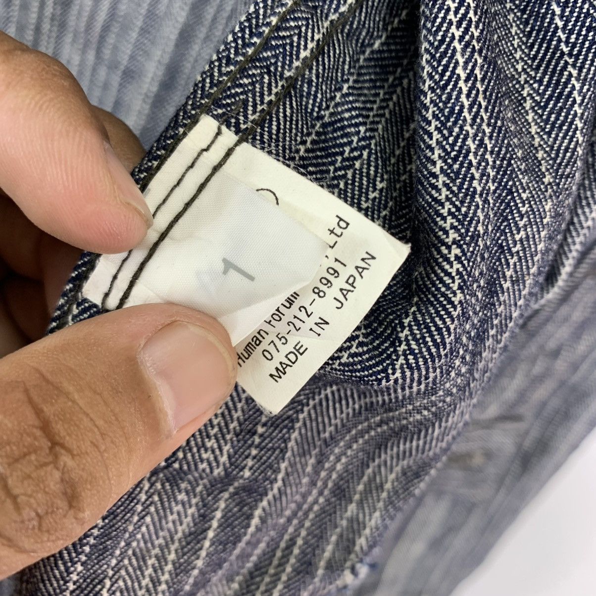 Yaponskii VINTAGE YAPONSKII JAPANESE MONOMANIA DENIM TRUCKERS Size US S / EU 44-46 / 1 - 10 Thumbnail