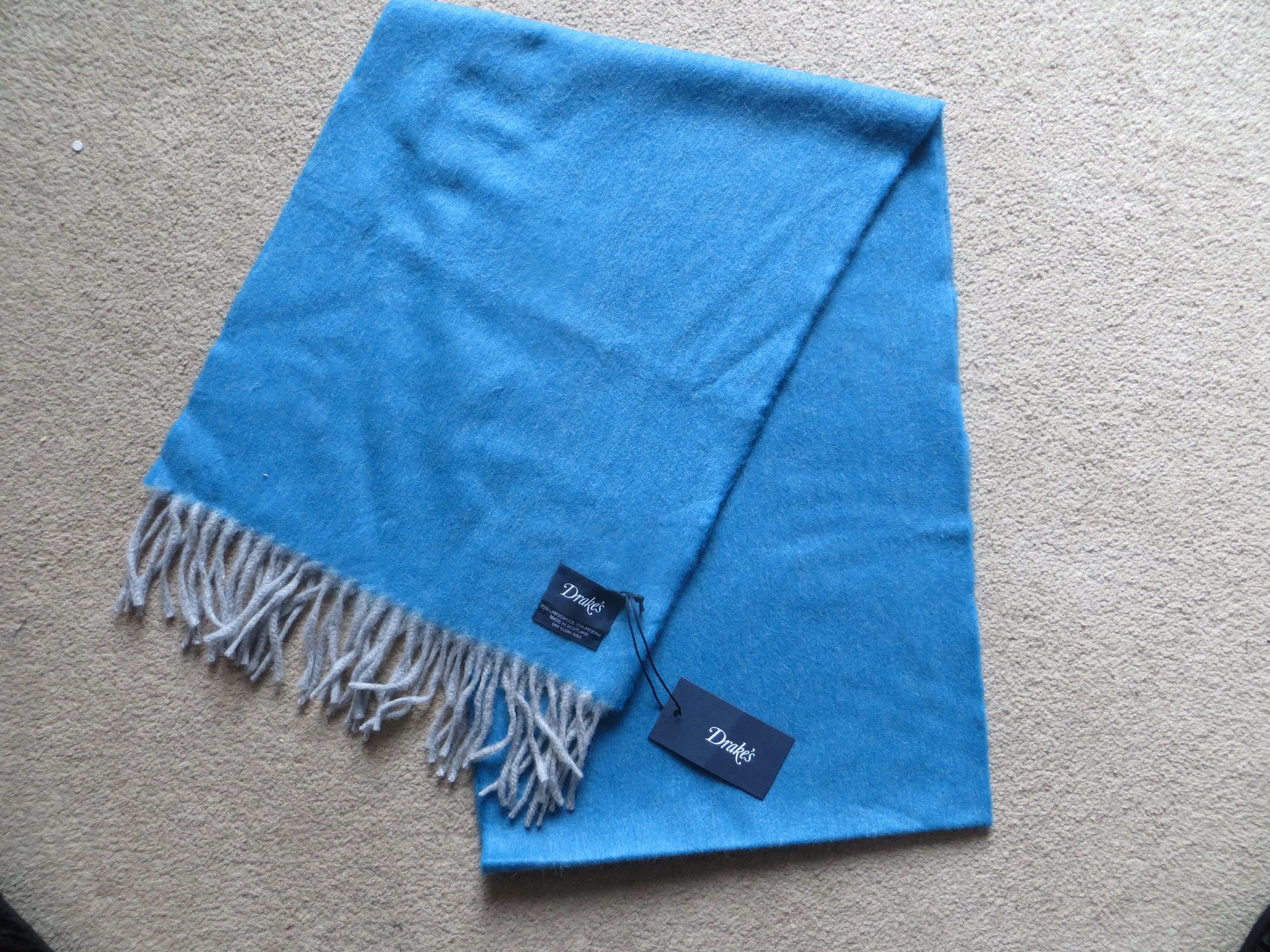 Drake's DRAKE'S MADE IN SCOTLAND WOOL SCARF Size ONE SIZE - 4 Thumbnail