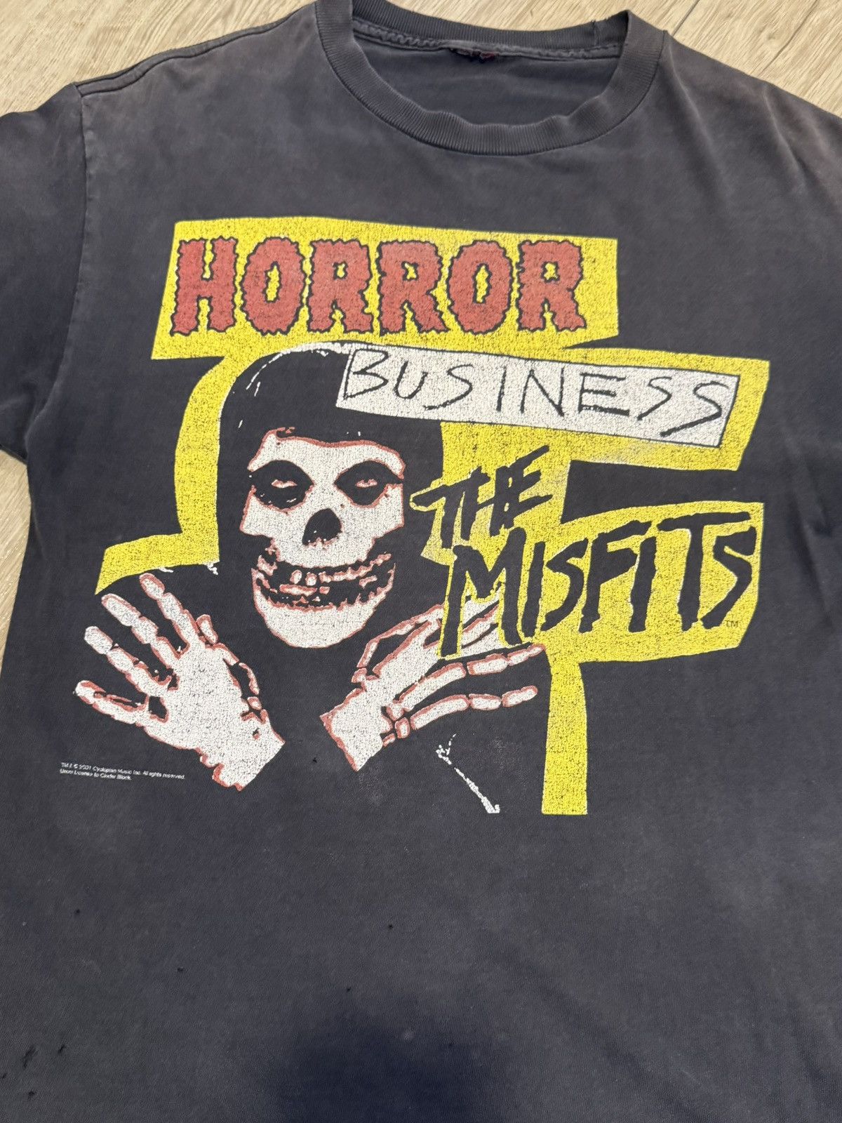 Band Tees Vintage Misfits Band Tee Size US L / EU 52-54 / 3 - 3 Thumbnail