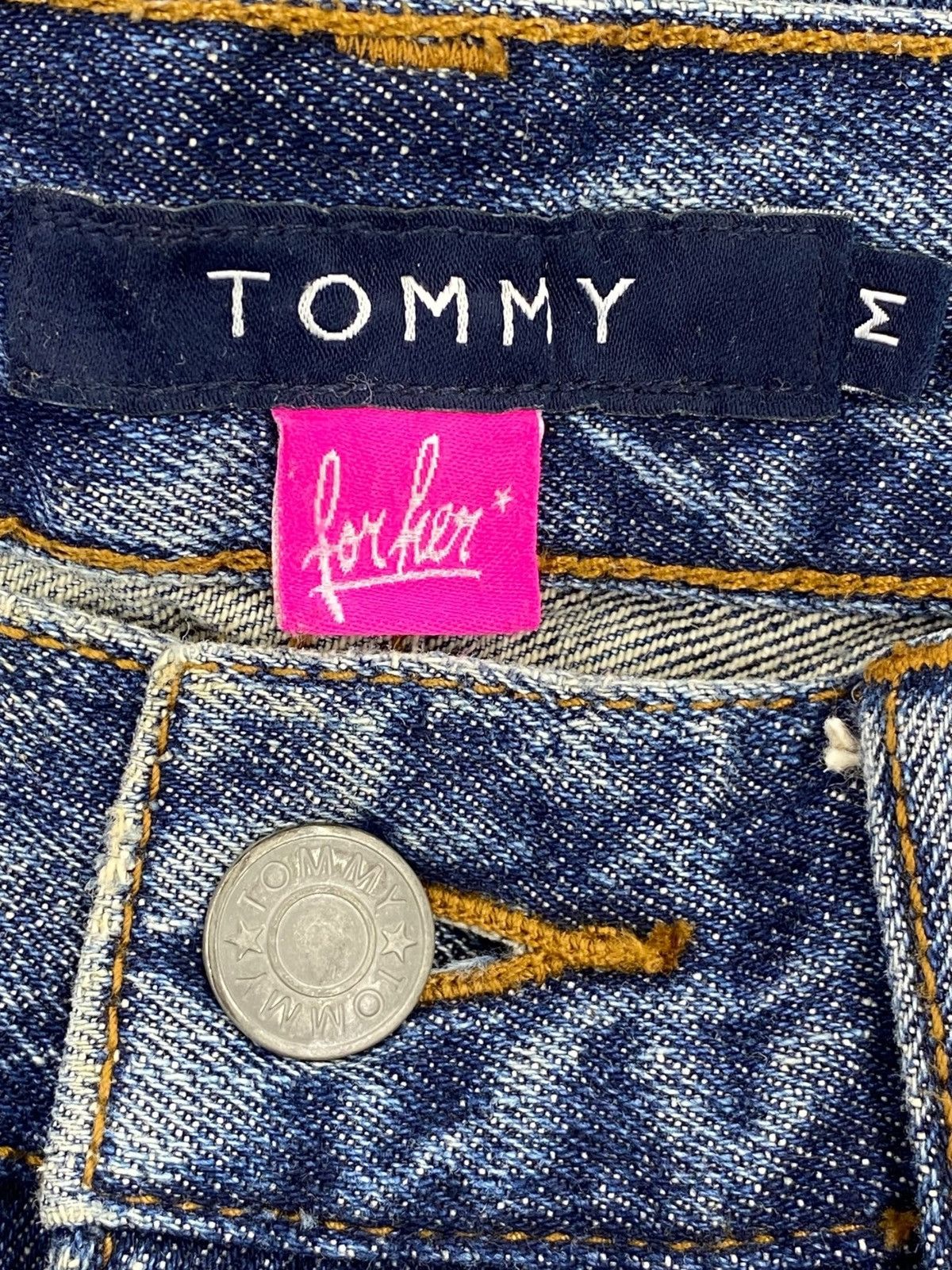 Tommy Jeans Tommy Patch Work Style Straight Leg Jeans Size 32" / US 10 / IT 46 - 11 Thumbnail
