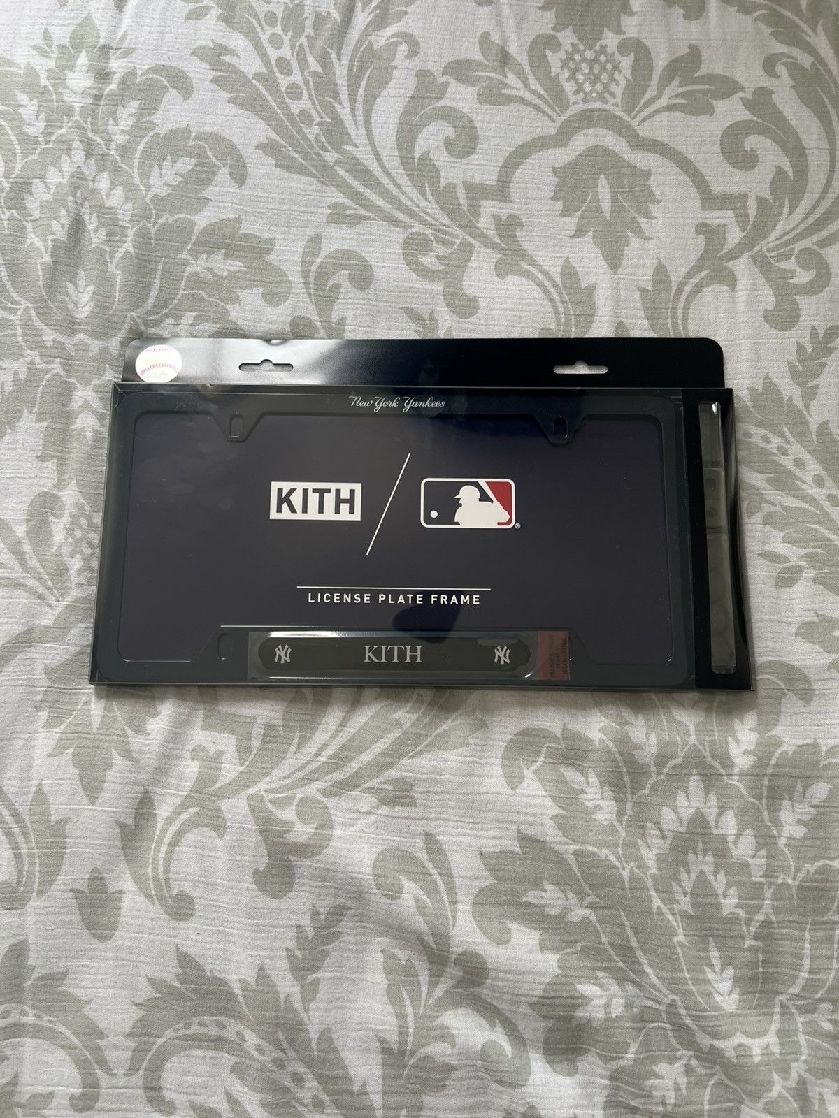 Kith Kith New York Yankee License Plate Nocturnal Size ONE SIZE - 1 Thumbnail