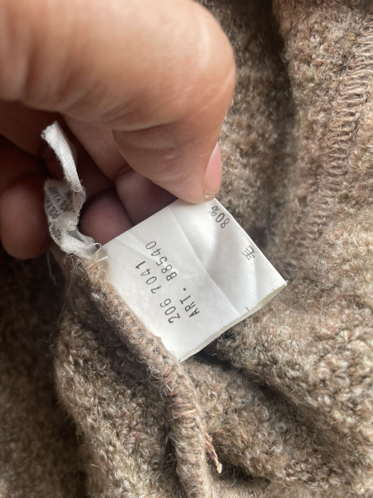 Vintage Vintage Ennedi by Roberto Naldi Wool Jacket Size XL / US 12-14 / IT 48-50 - 12 Thumbnail