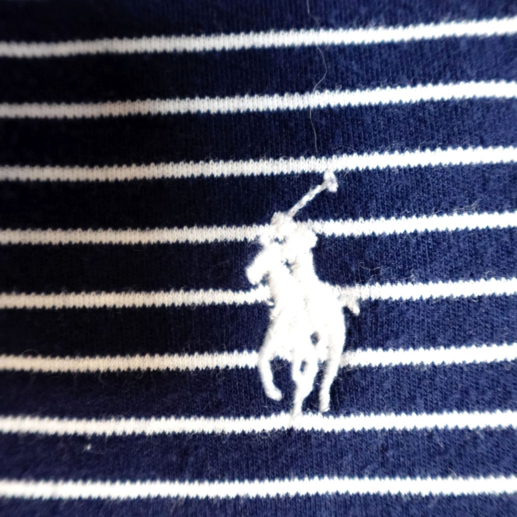 Polo Ralph Lauren Polo Ralph Lauren Polo Shirt 2XL Blue Striped Jersey Knit Short Sleeve Collared Button Embroidered Men Size US XXL / EU 58 / 5 - 3 Thumbnail