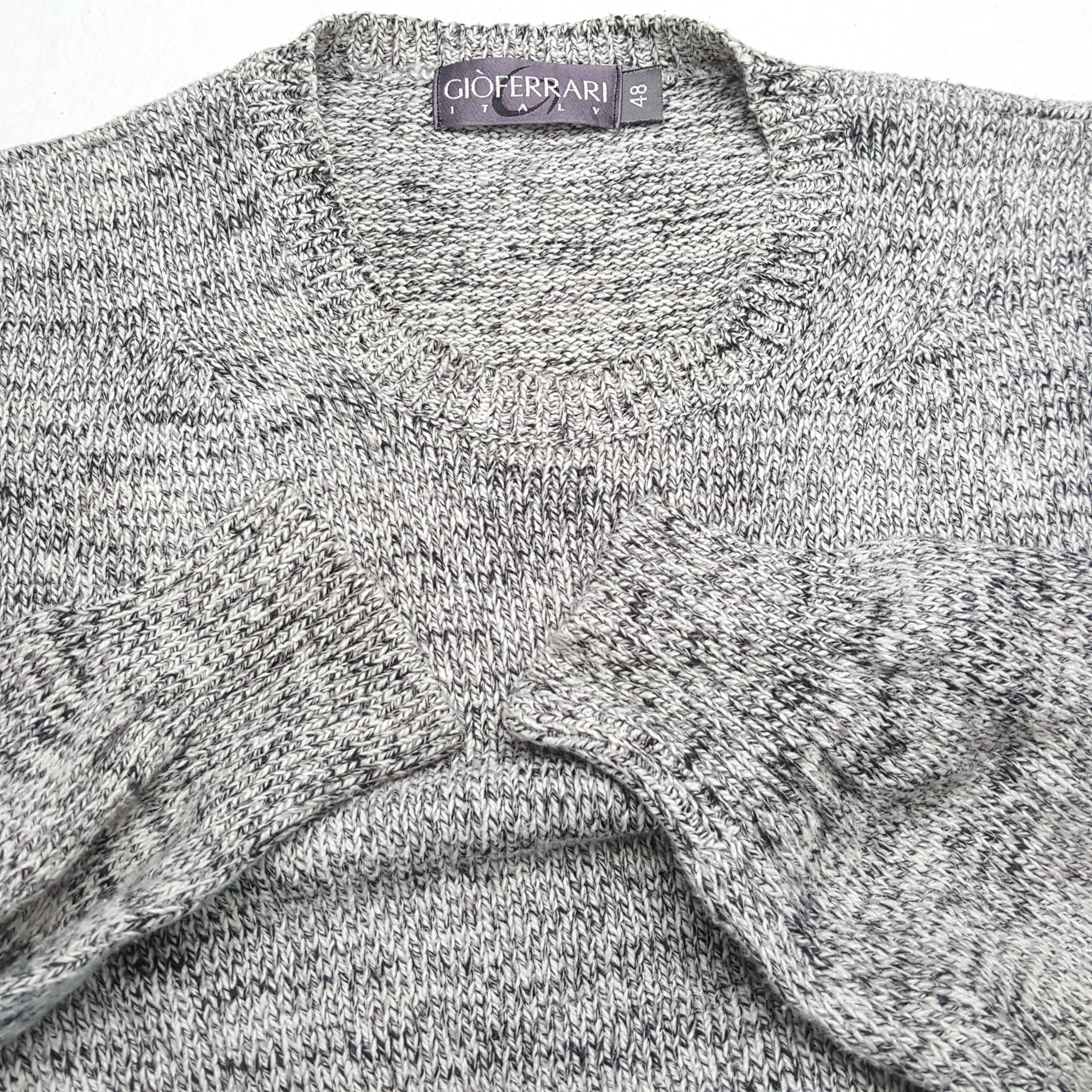 Vintage GIOFERRARI ITALY SKULLS Custom Skulls Art Sweatshirt Size US L / EU 52-54 / 3 - 8 Thumbnail