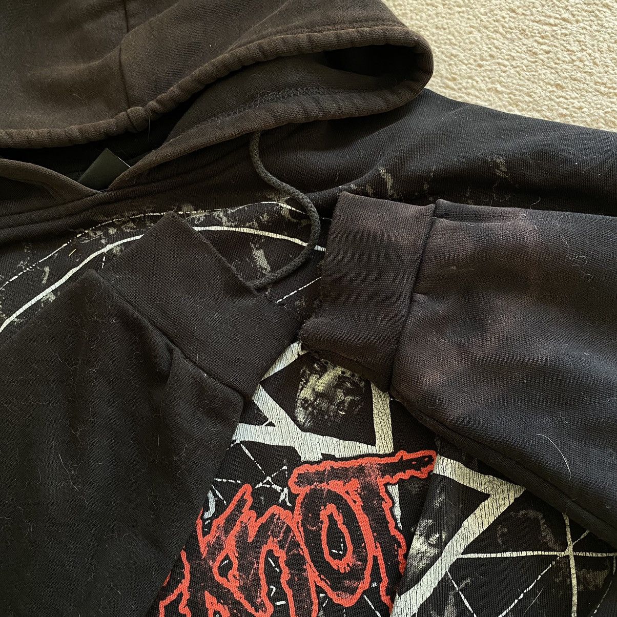 Band Tees Vintage Slipknot All Hope Is Gone AOP Hoodie Size US L / EU 52-54 / 3 - 10 Thumbnail