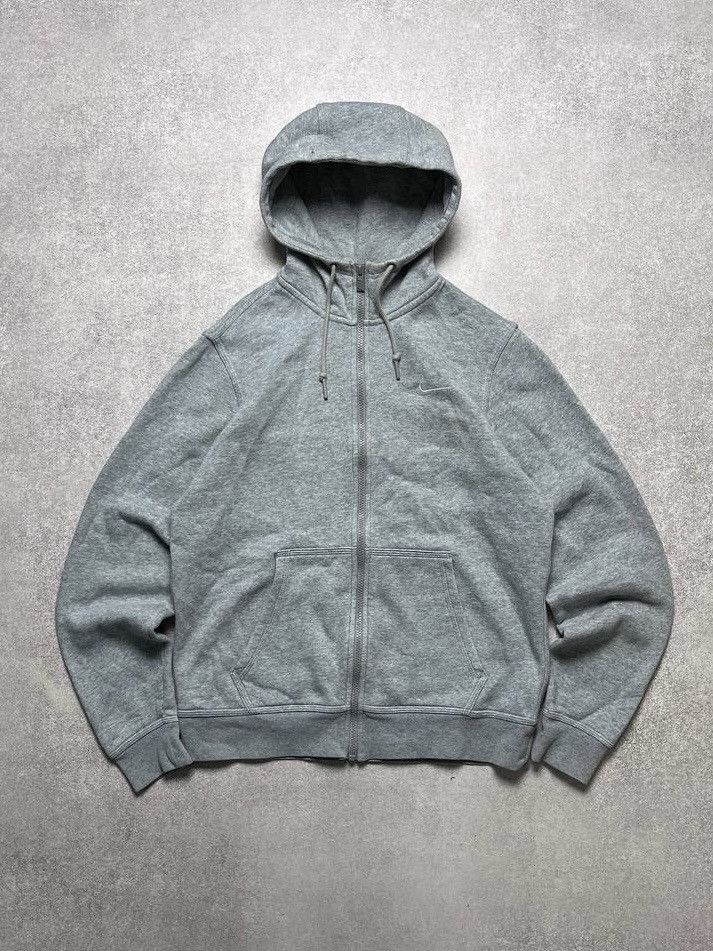 Nike × Vintage Vintage Nike Swoosh Boxy Zip Jacket M Size US M / EU 48-50 / 2 - 1 Thumbnail