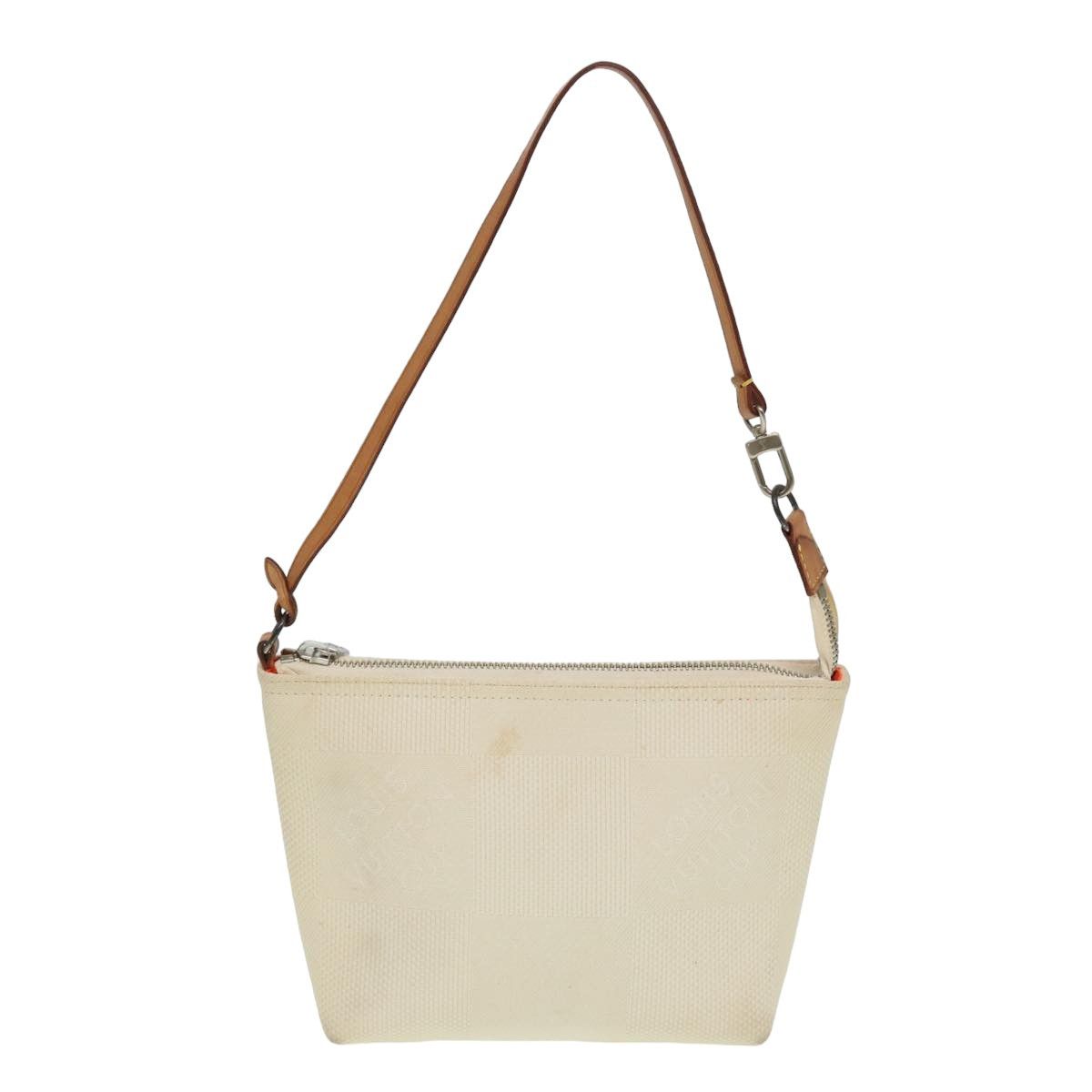 Louis Vuitton Volunteer White Canvas Clutch Bag (Pre-Owned) Size ONE SIZE - 1 Thumbnail