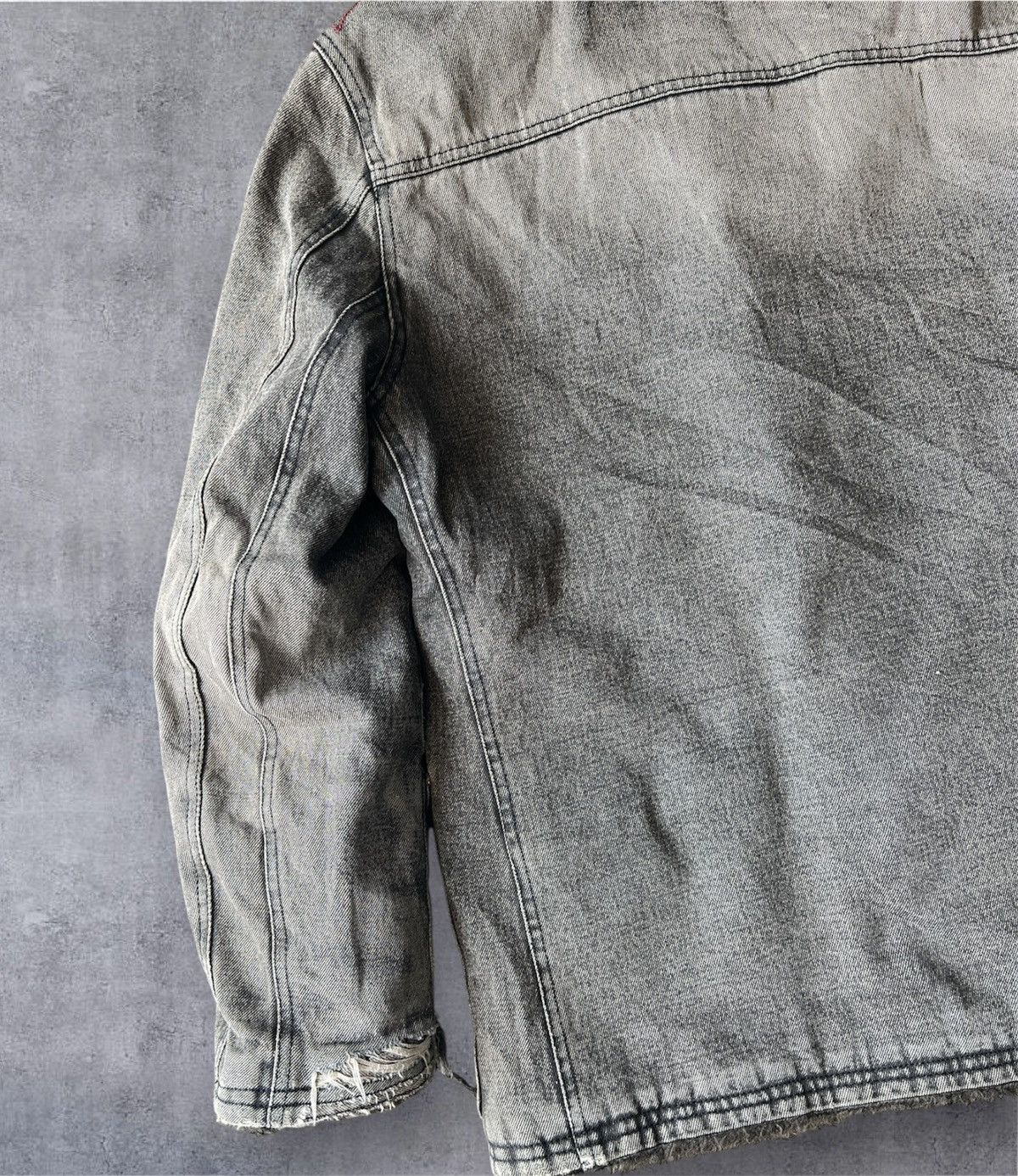 If Six Was Nine × Japanese Brand × PPFM VINTAGE PPFM SHERPA QUILTED LINED BUTTON UP JACKET Size US M / EU 48-50 / 2 - 16 Thumbnail