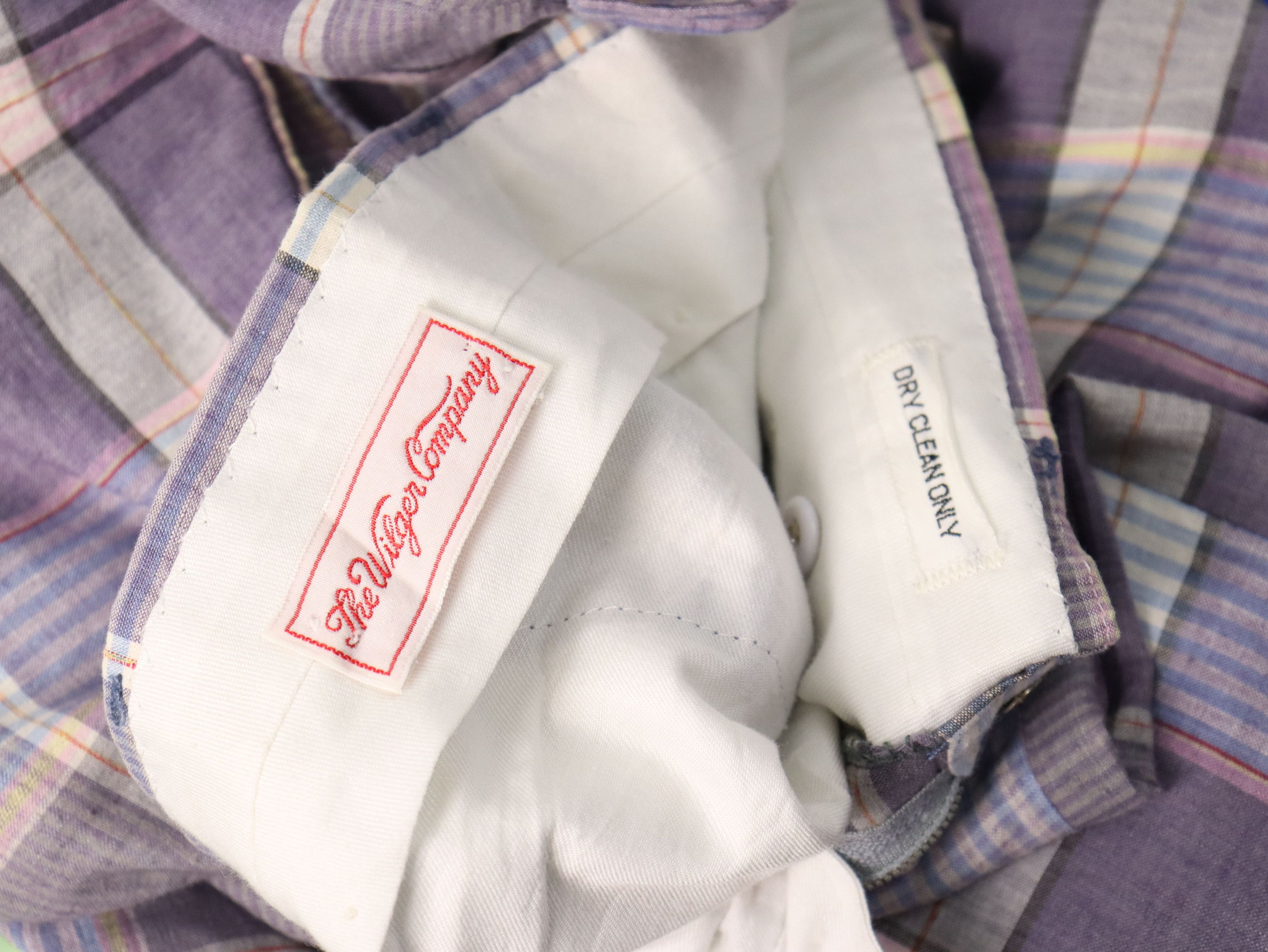 Vintage Vintage The Wilger Company Plaid Talon Pant Size US 30 / EU 46 - 7 Thumbnail