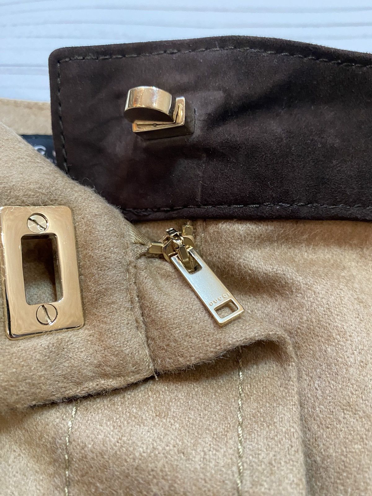 Gucci Gucci 2011 leather strap skirt Size 27" / US 4 / IT 40 - 8 Thumbnail